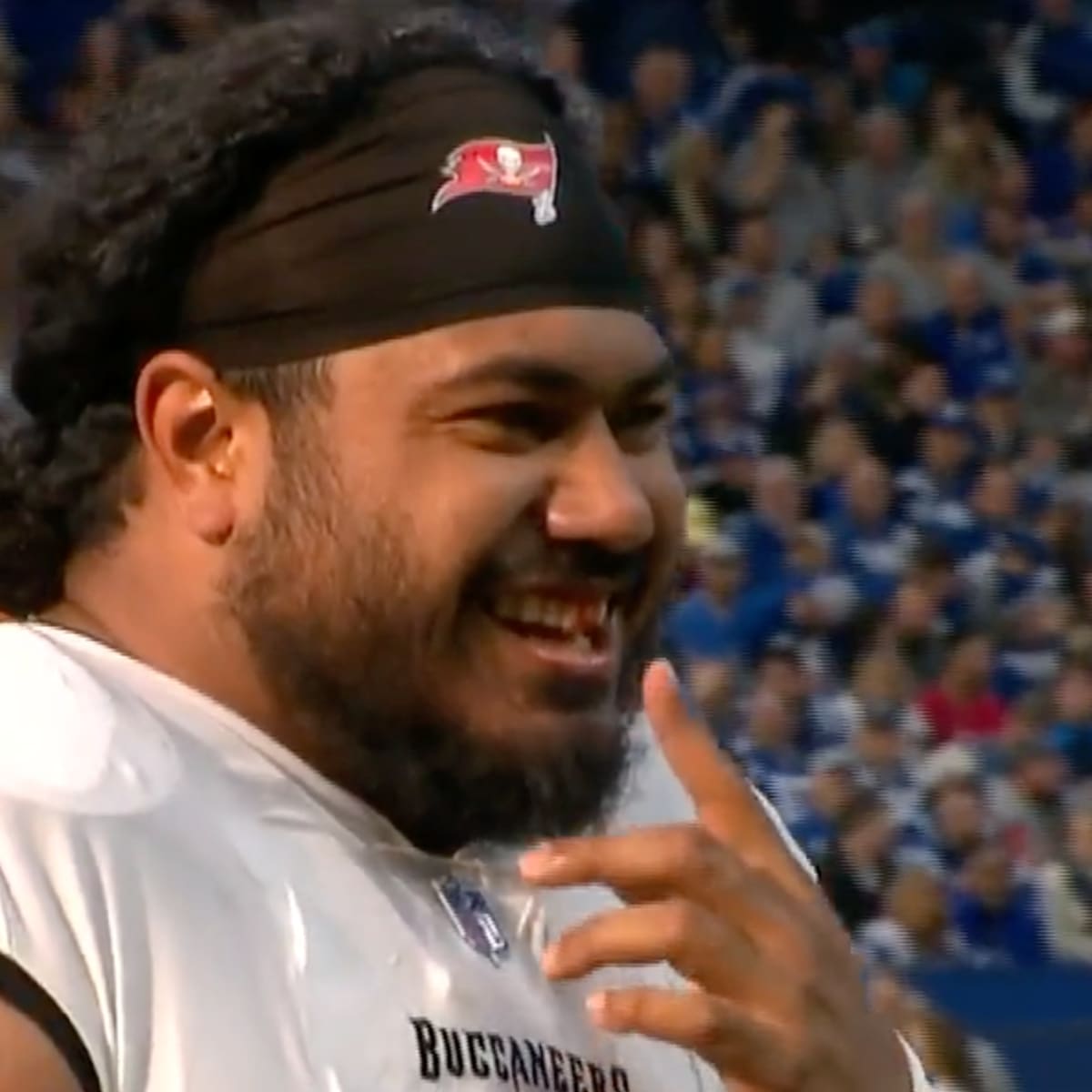 Buccaneers' Vita Vea Loses a Tooth vs. Colts After Taking Helmet to the  Mouth, News, Scores, Highlights, Stats, and Rumors