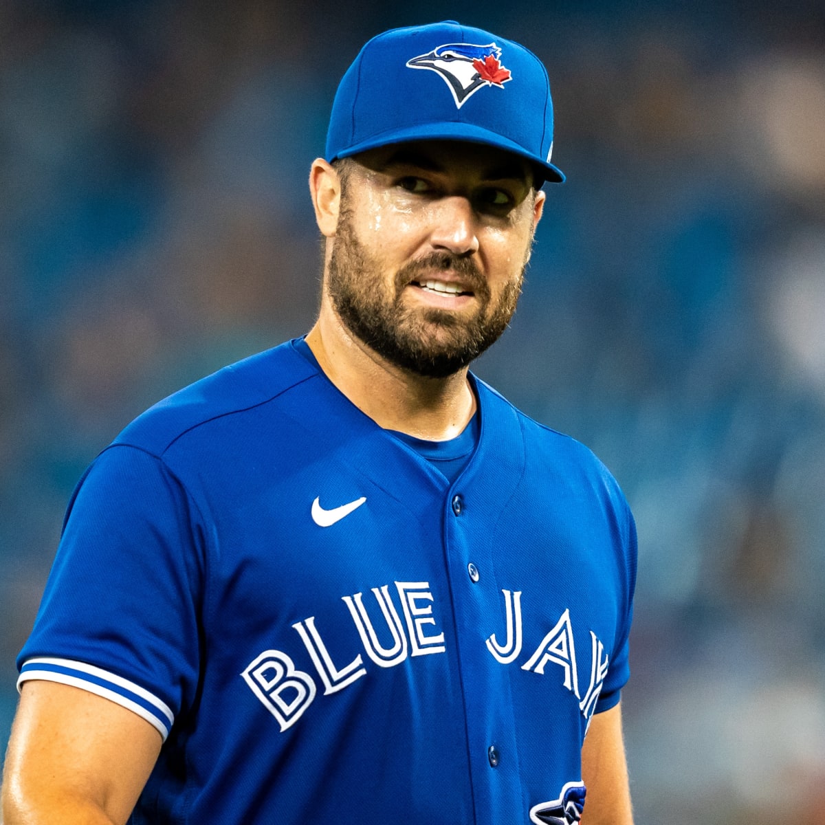 Robbie Ray strikes out 14 as Blue Jays score 2 in the 8th to