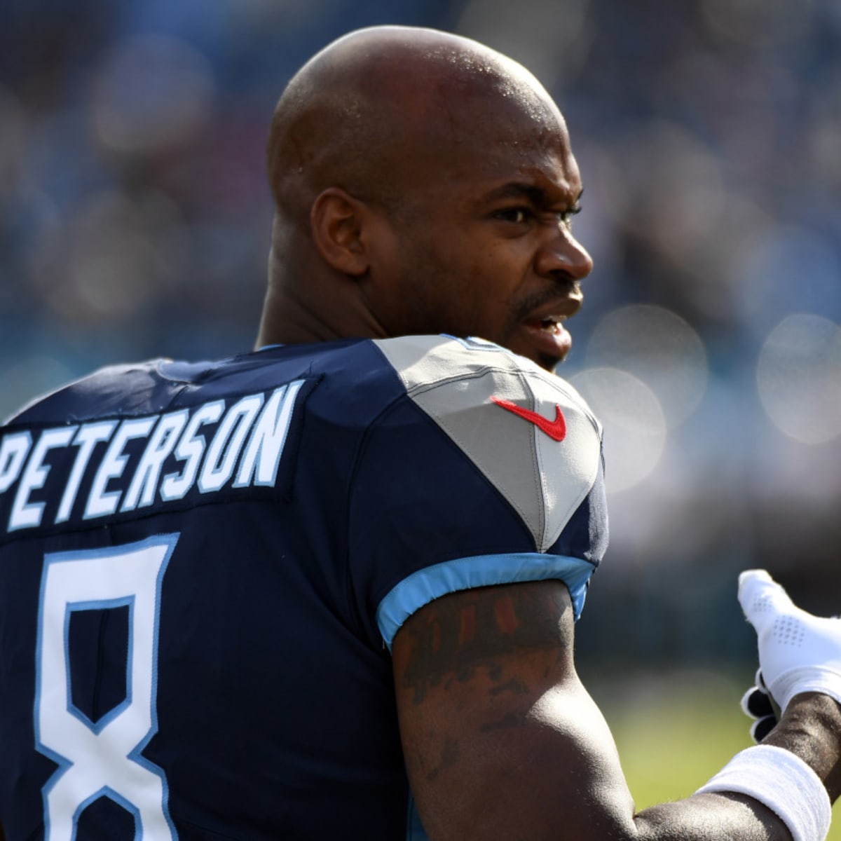 Adrian Peterson Reveals Son's Criticism After First NFL Game In 2021