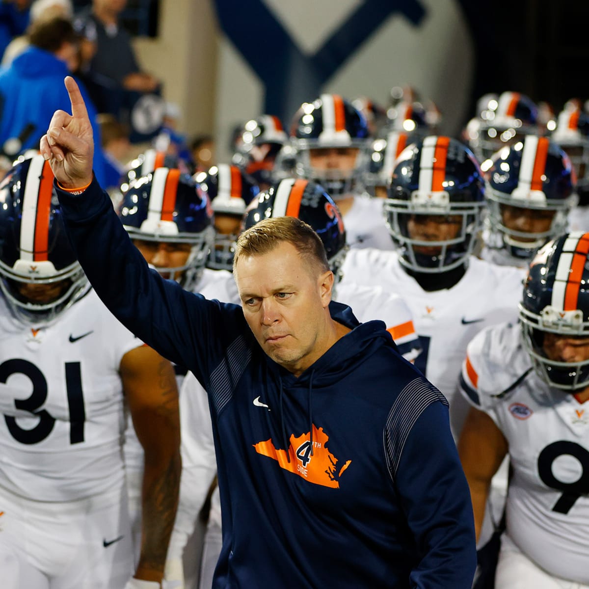 What Virginia coach Bronco Mendenhall said about Notre Dame football