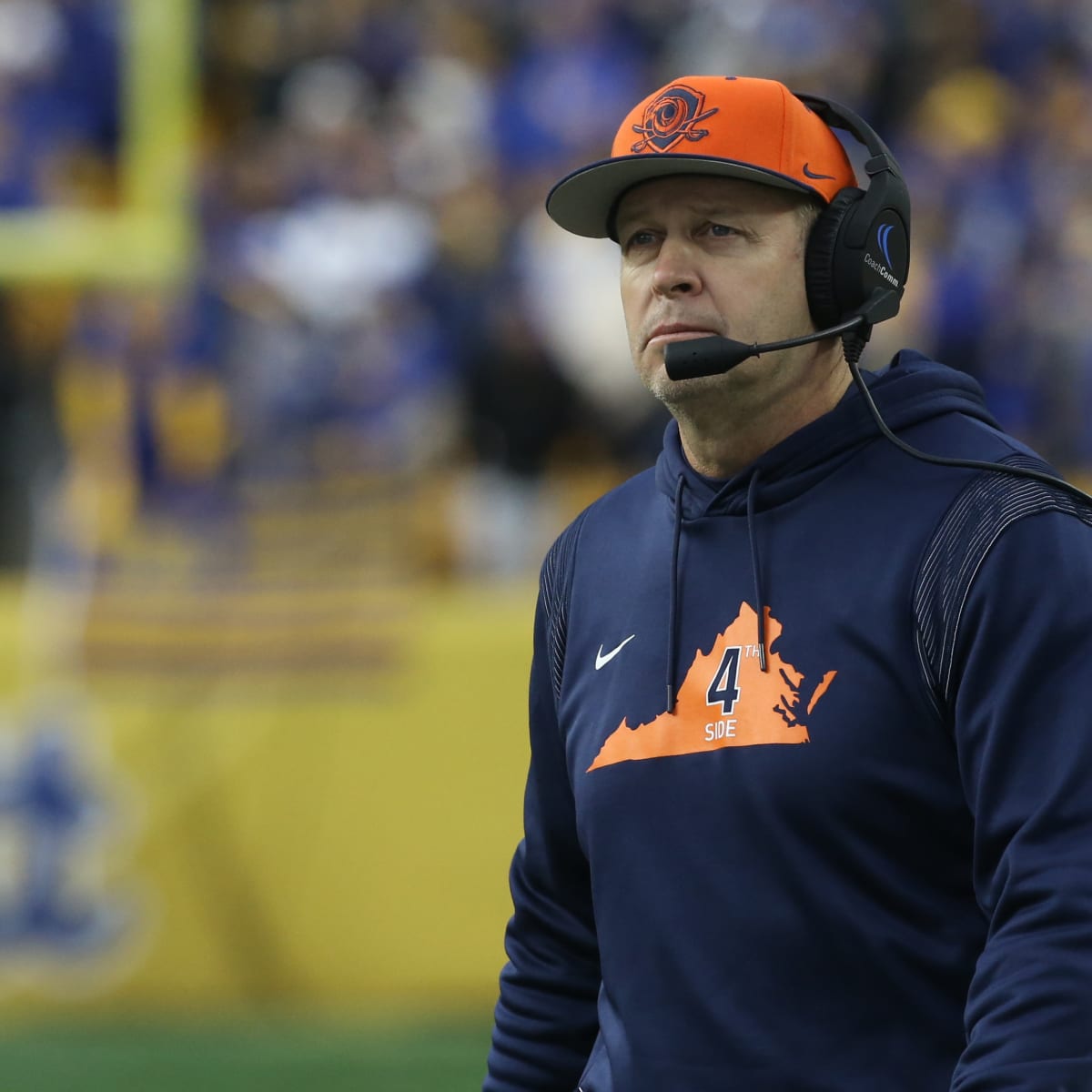 Bronco Mendenhall steps down as UVA head football coach