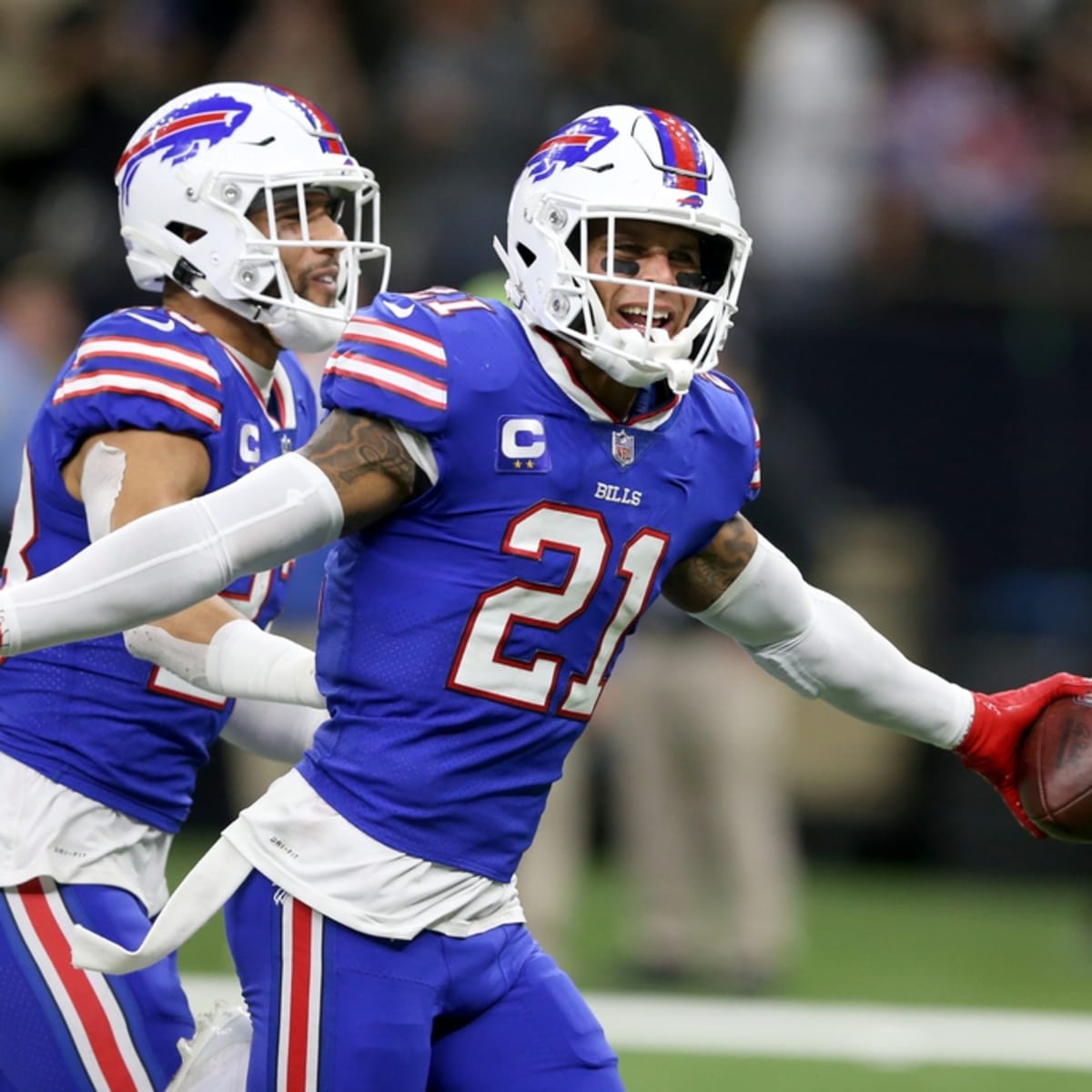 Cleveland Browns free safety Jordan Poyer stands on the field in the second  half of an NFL football game against the Baltimore Ravens, Sunday, Sept.  18, 2016, in Cleveland. (AP Photo/David Richard