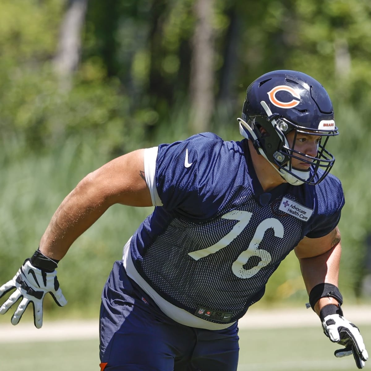 Bears training camp update: Teven Jenkins 'week-to-week' with injury,  Eberflus says