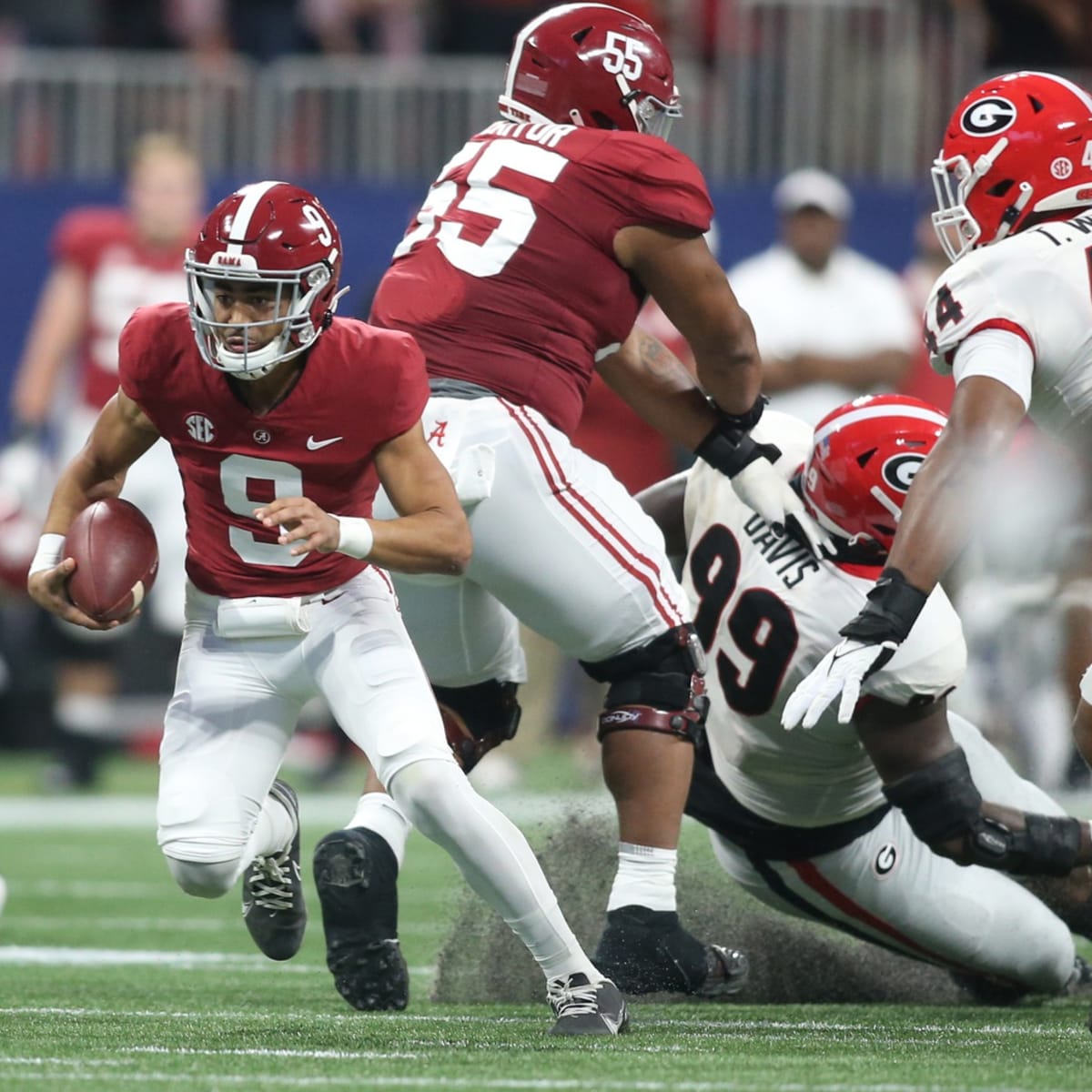 COLLEGE FOOTBALL TODAY: Young leads Tide over Georgia