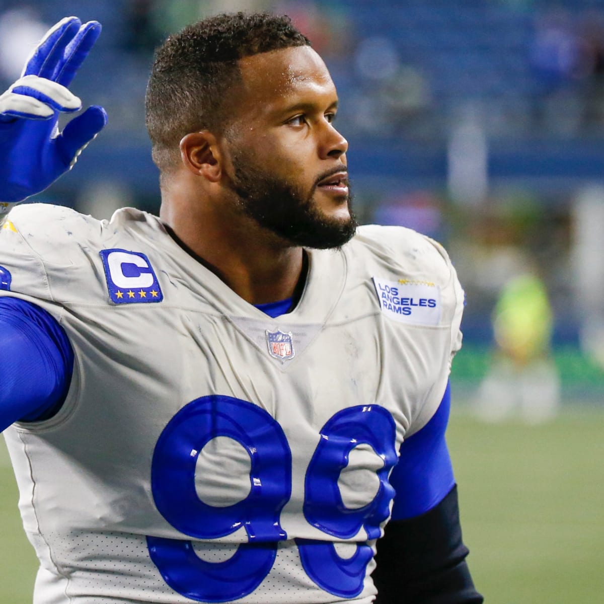 Report: Rams' Aaron Donald fined for run-in with Cardinals' D.J.