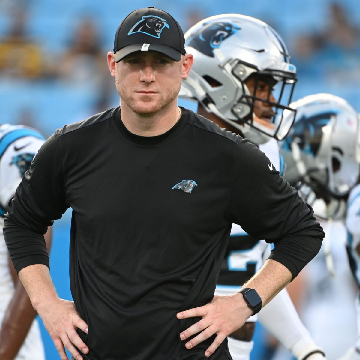 Panthers' Matt Rhule explains decision to fire former OC Joe Brady