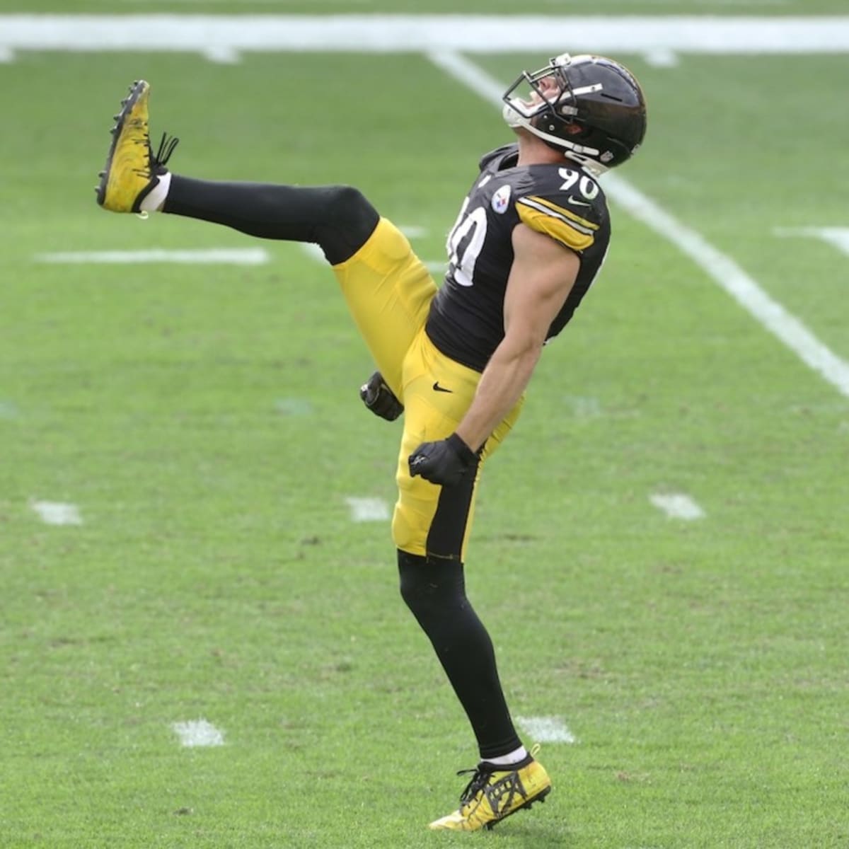 T.J. Watt will have ______ sacks - Pittsburgh Steelers