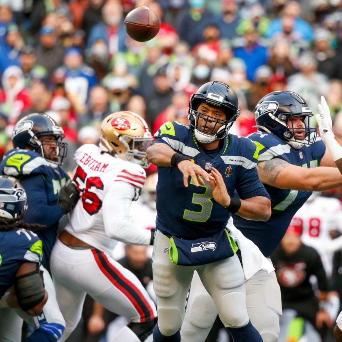 San Francisco 49ers ride goal-line stand in final seconds, beat Seattle  Seahawks