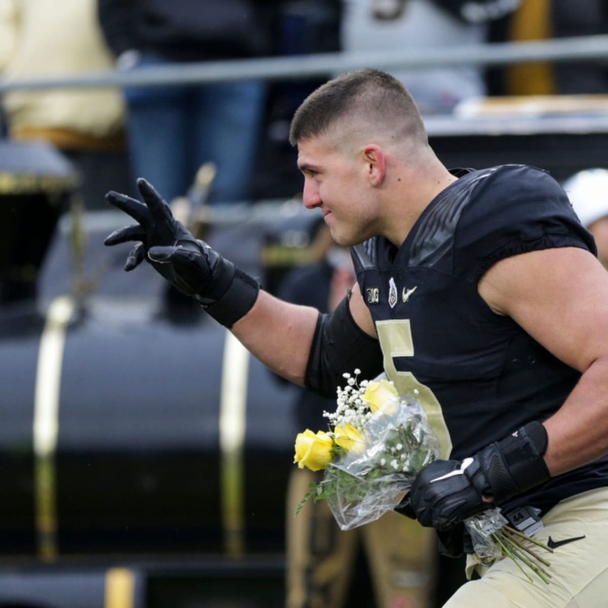 Purdue DE George Karlaftis Career Highlights 