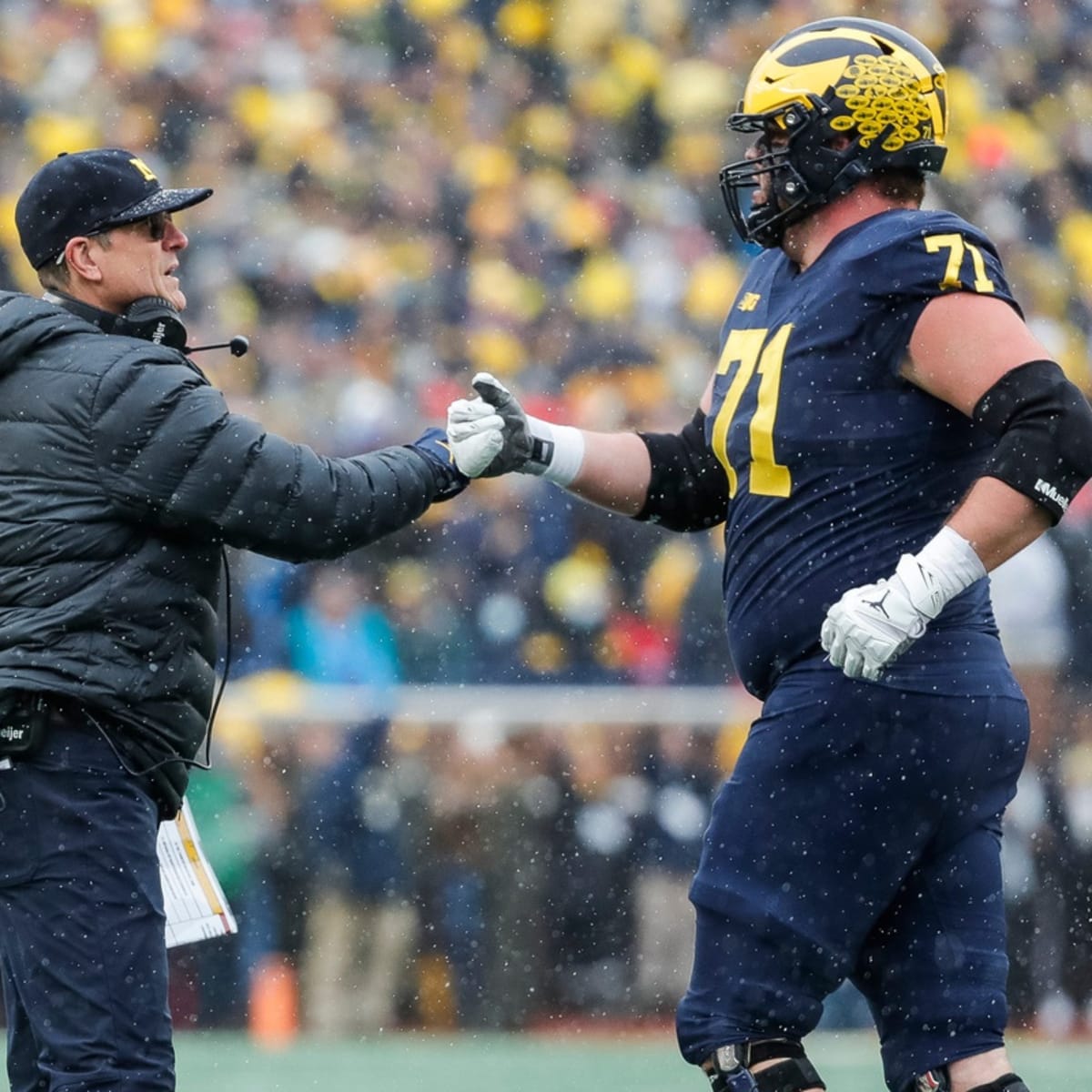 U-M Offensive Line Earns Incredible Honor - Sports Illustrated Michigan  Wolverines News, Analysis and More