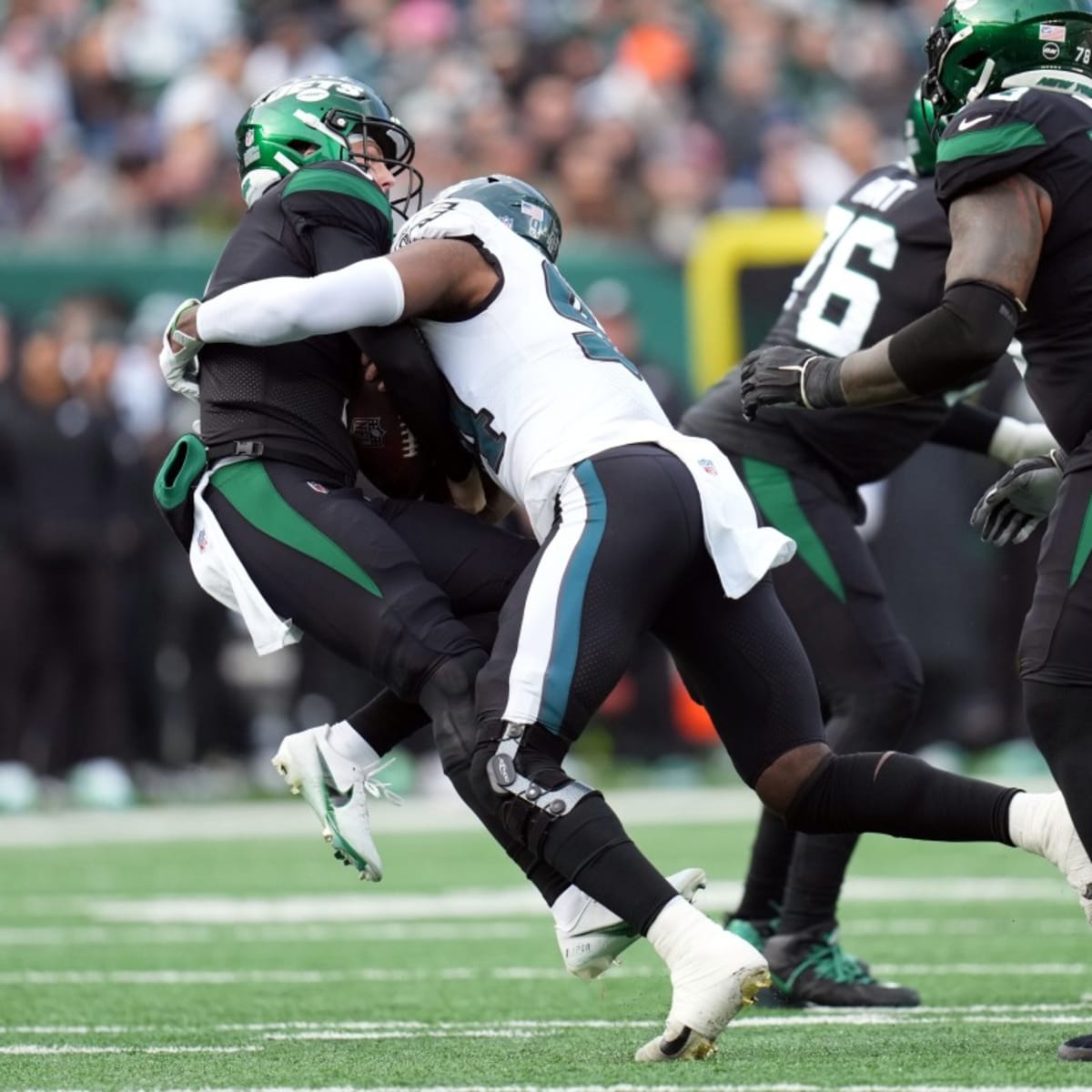 Eagles defense is on a historic sack pace entering Super Bowl 57