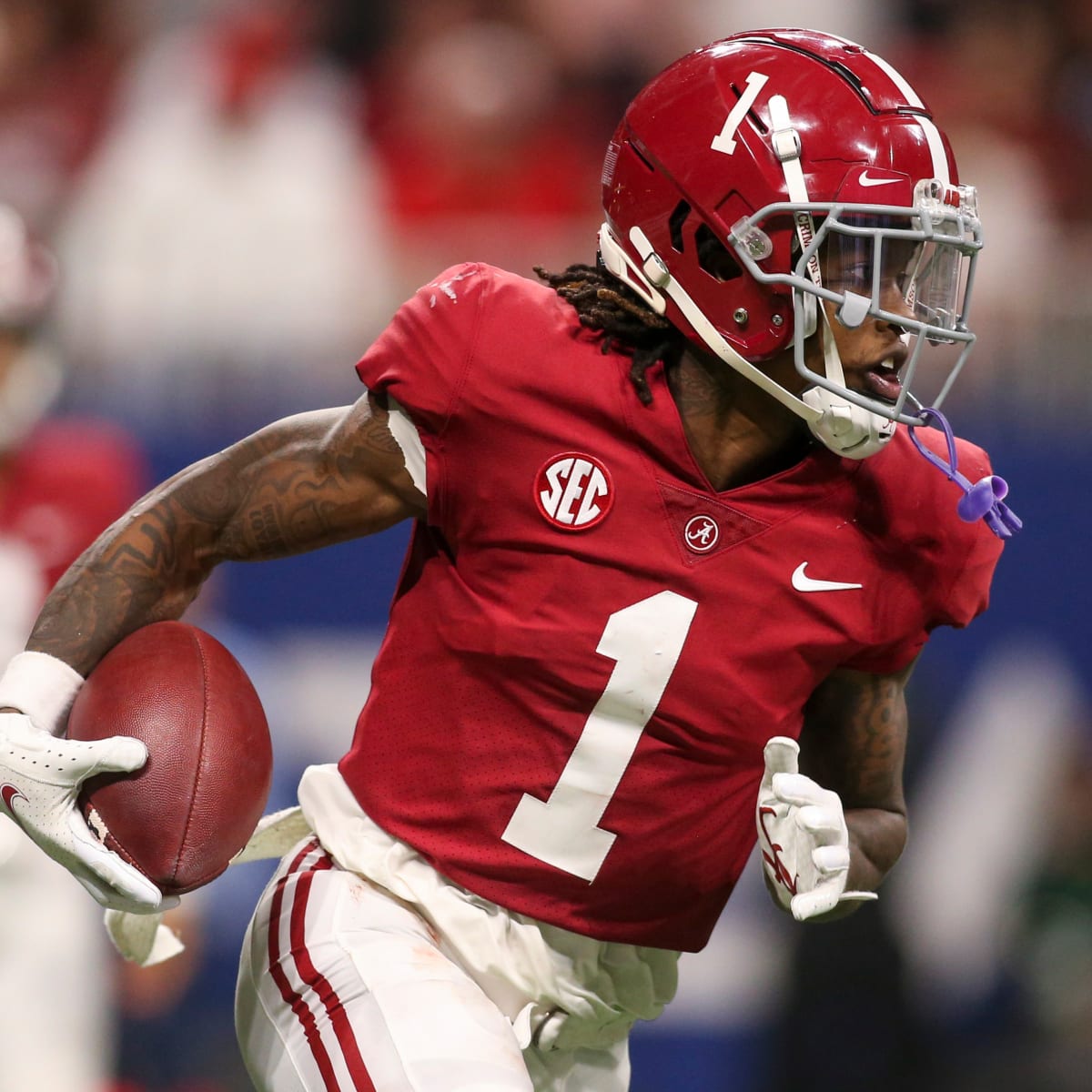 Former Alabama WR Jameson Williams drafted No. 12 overall by Detroit Lions