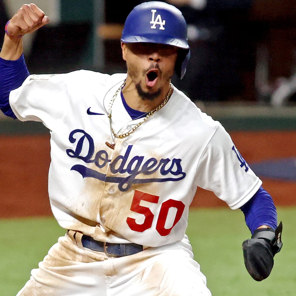 Mookie Betts' first half setting the table for unique career year with  Dodgers