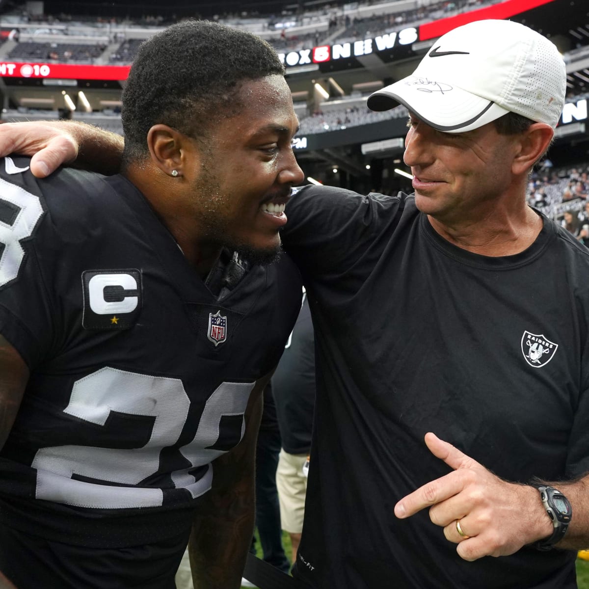 From the Las Vegas Raiders' locker room: Josh Jacobs - Sports Illustrated  Las Vegas Raiders News, Analysis and More