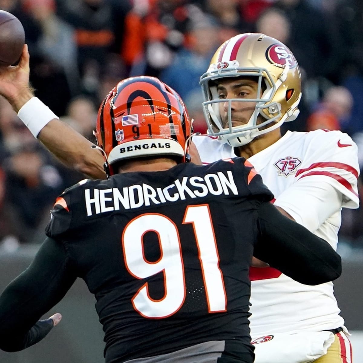 PFF Ranks Cincinnati Bengals Defensive End Trey Hendrickson as a Top-10 NFL  Edge Rusher - Sports Illustrated Cincinnati Bengals News, Analysis and More