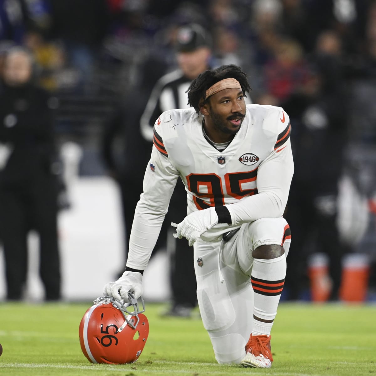 Browns DE Myles Garrett is the Bryant & Stratton Player of the