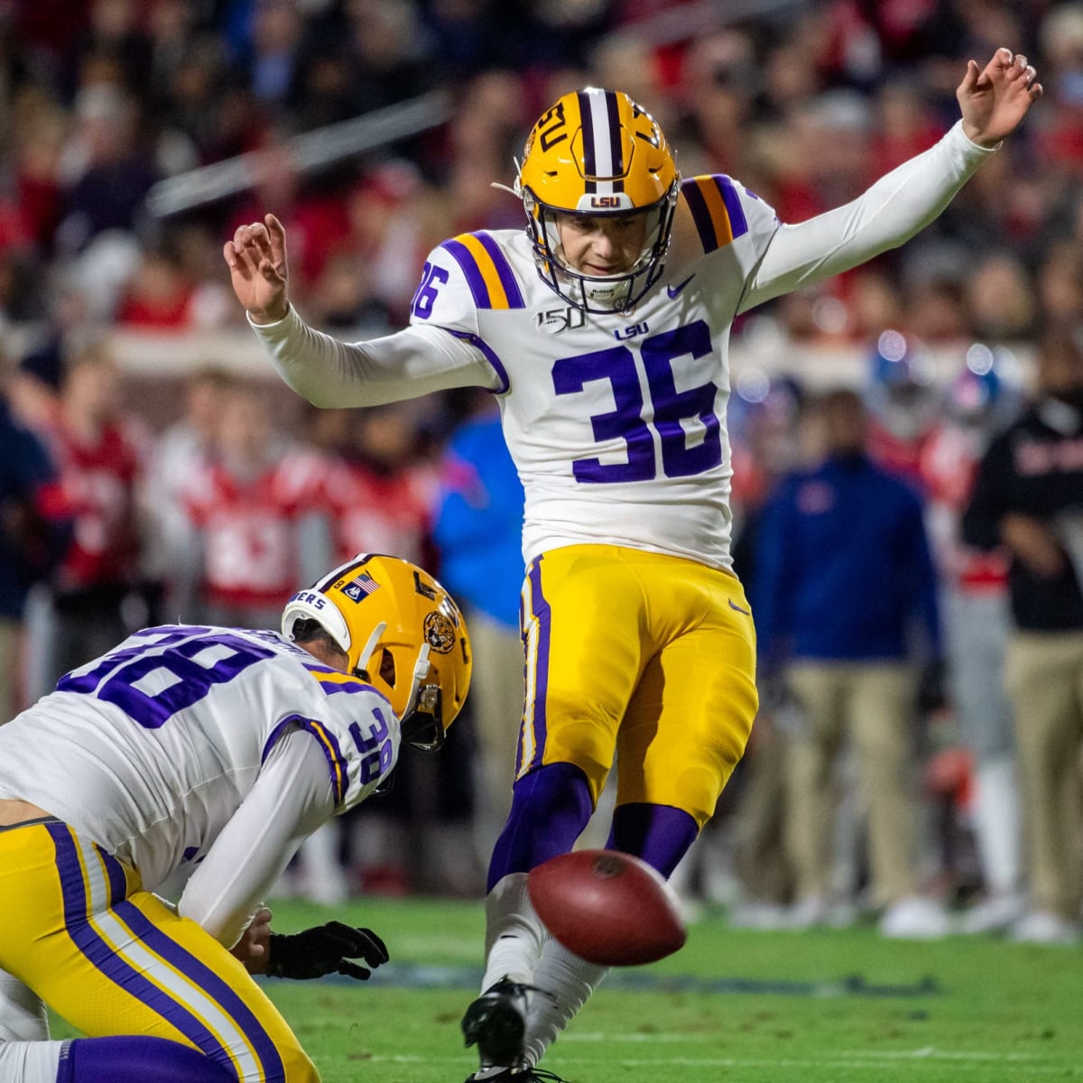 BRPROUD  Cade York becomes first kicker drafted out of LSU