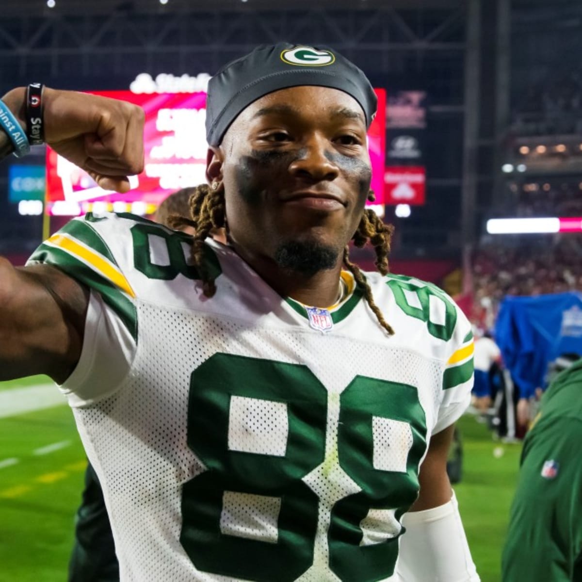 Packers Promote Juwann Winfree After Injuries to Cobb, Taylor, St. Brown -  Sports Illustrated Green Bay Packers News, Analysis and More