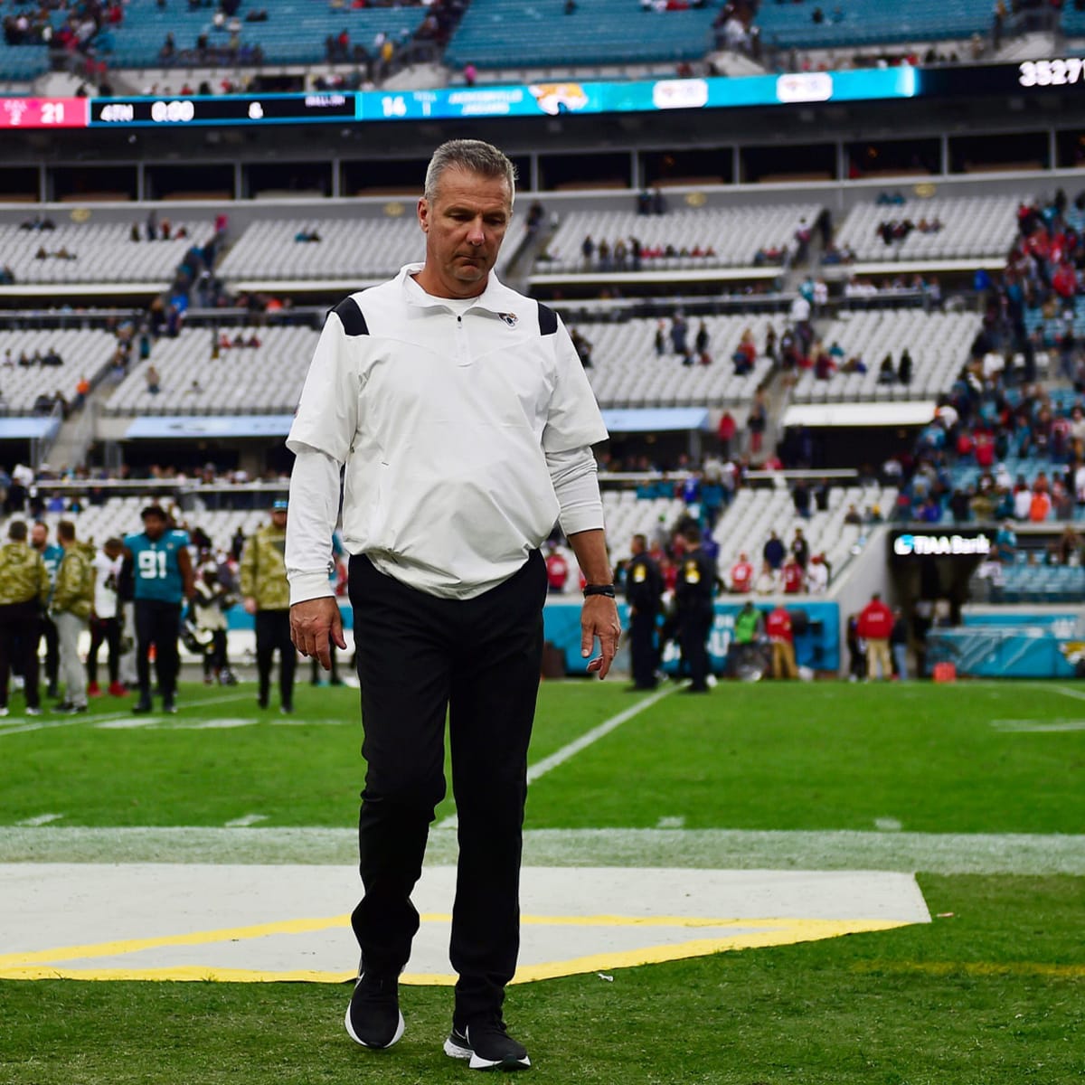 Urban Meyer Evaluates the Jacksonville Jaguars' Offensive Line Play Vs. the  Cleveland Browns - Sports Illustrated Jacksonville Jaguars News, Analysis  and More