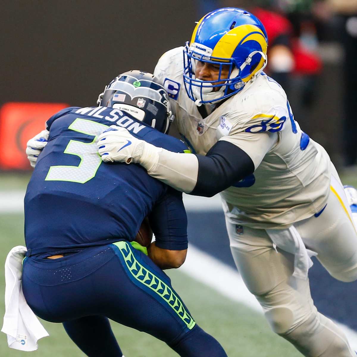 Seahawks DT Bryan Mone added to COVID-19 reserve list ahead of Tuesday's  game against the L.A. Rams