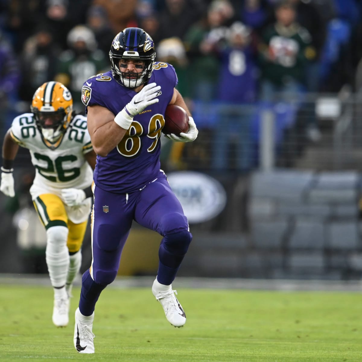 Mark Andrews breaks Ravens record for receiving yards