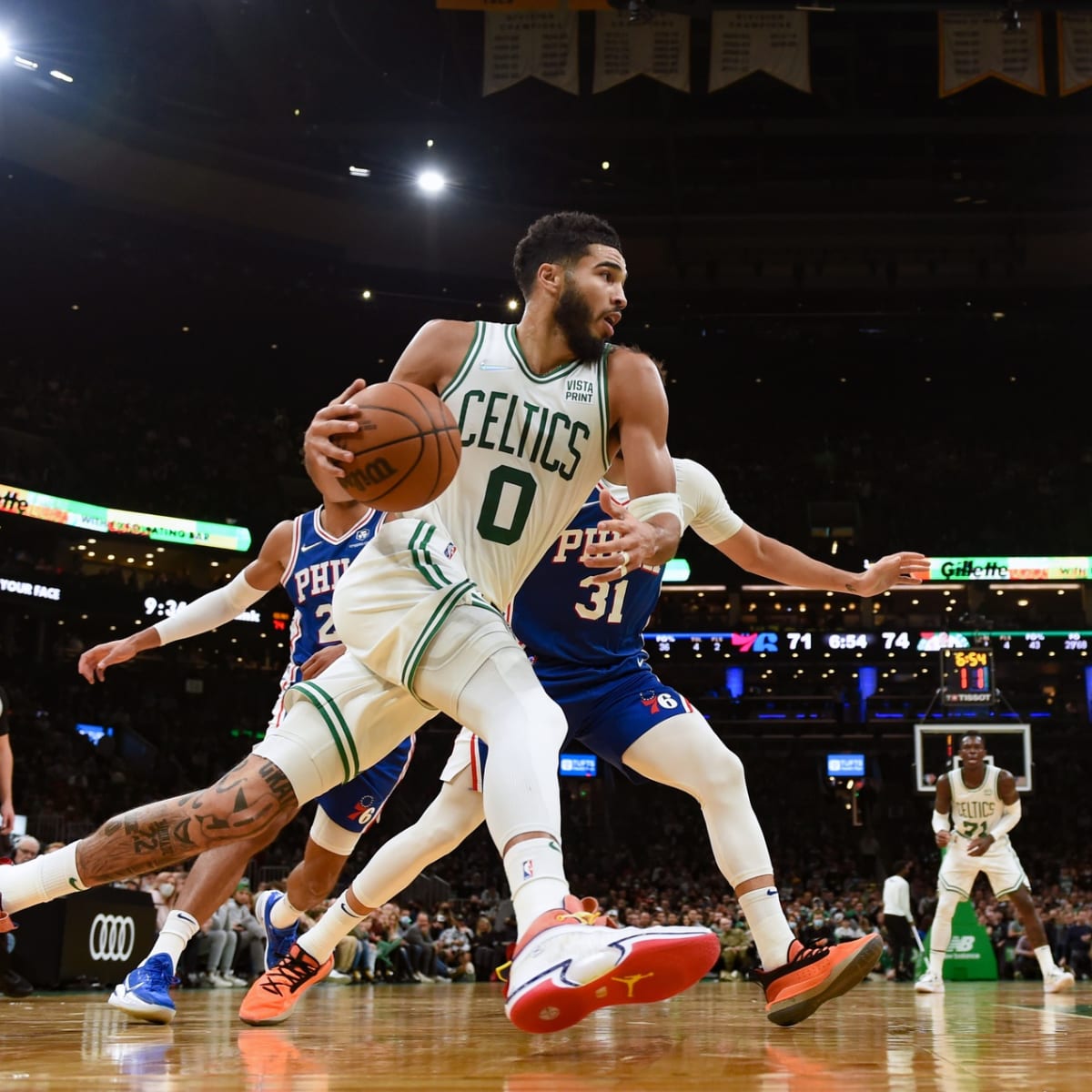 Jayson Tatum spurns 76ers chances with cocky two-word remark