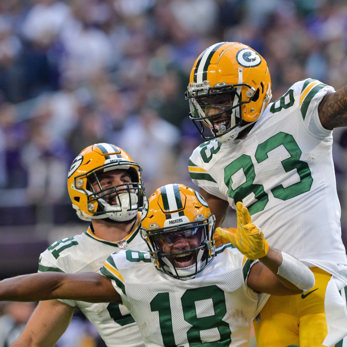 Packers' Valdes-Scantling on COVID list ahead of Browns game