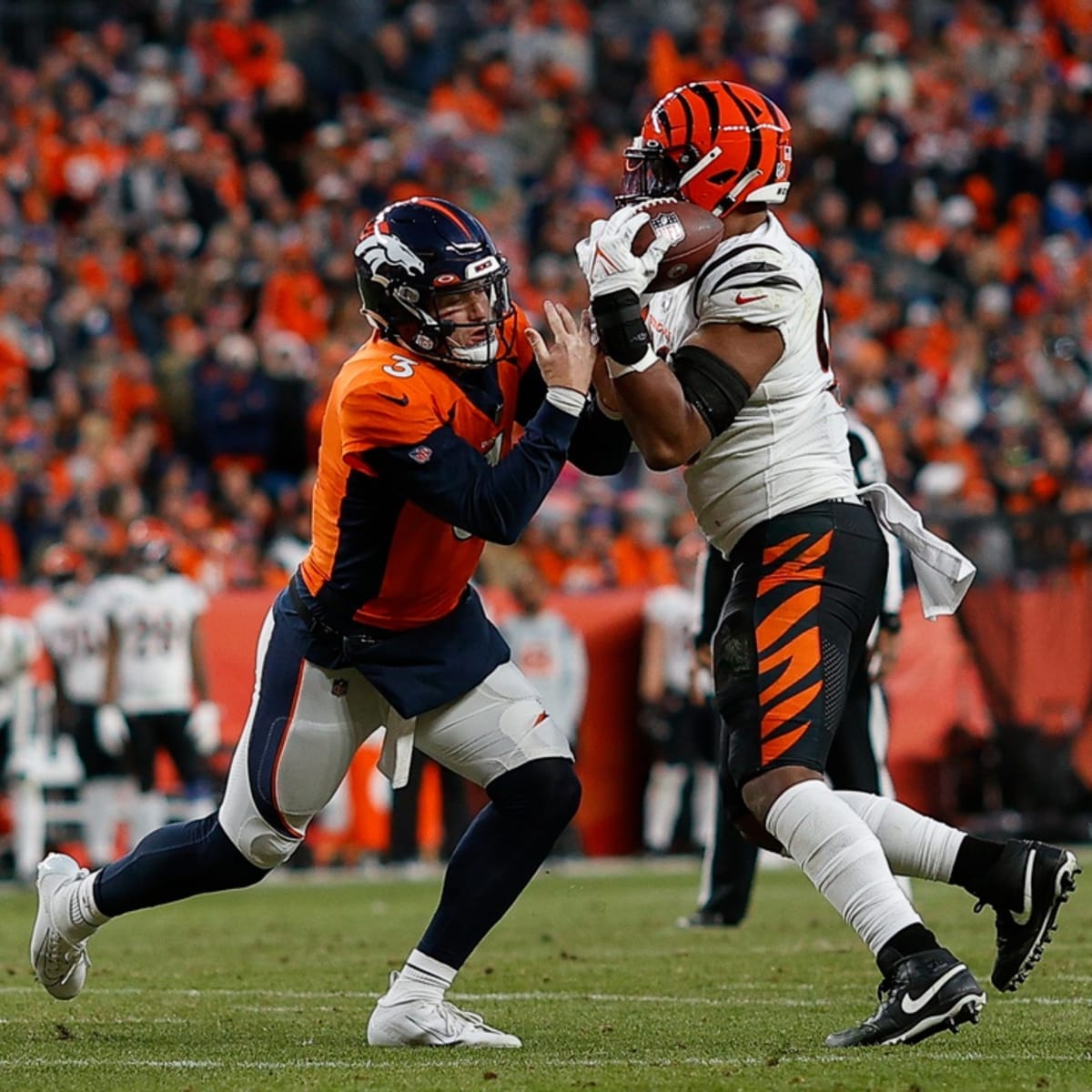 Analysis: Drew Lock's red-zone fumble dooms Broncos in loss to Bengals,  cripples playoff hopes