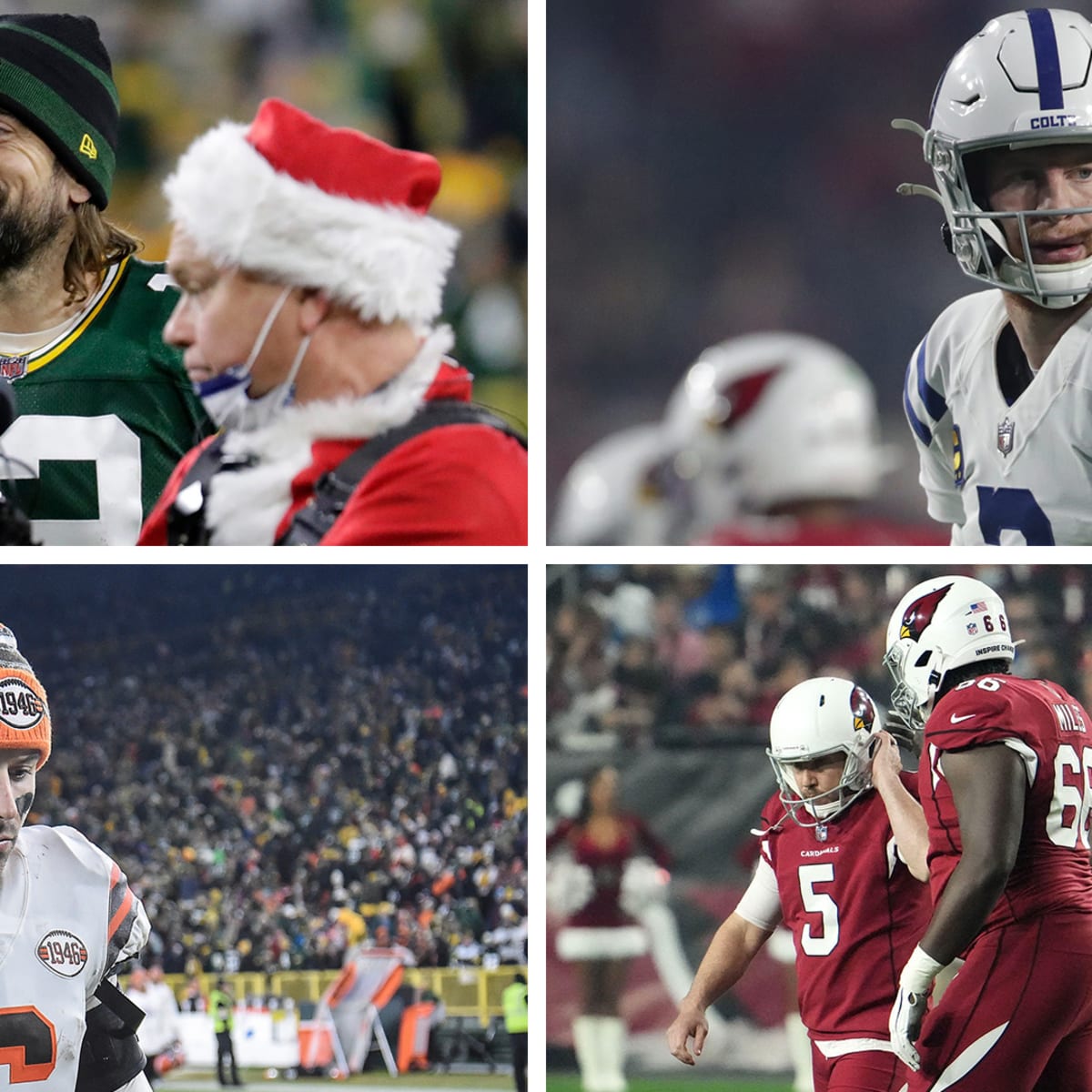 NFL Christmas Day takeaways: Rodgers' record, Baker melt down