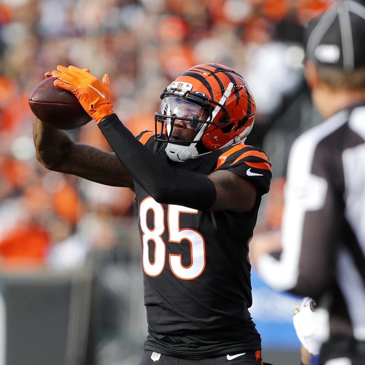 Every catch by Cincinnati Bengals wide receiver Tee Higgins from 2