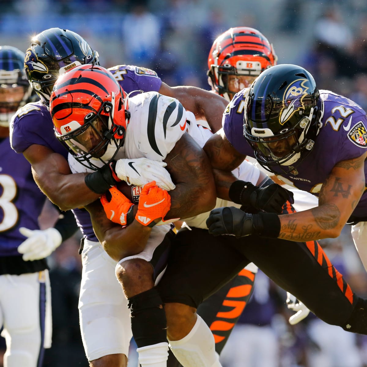 The Bengals fell to the Ravens 49-13 in Week 10.