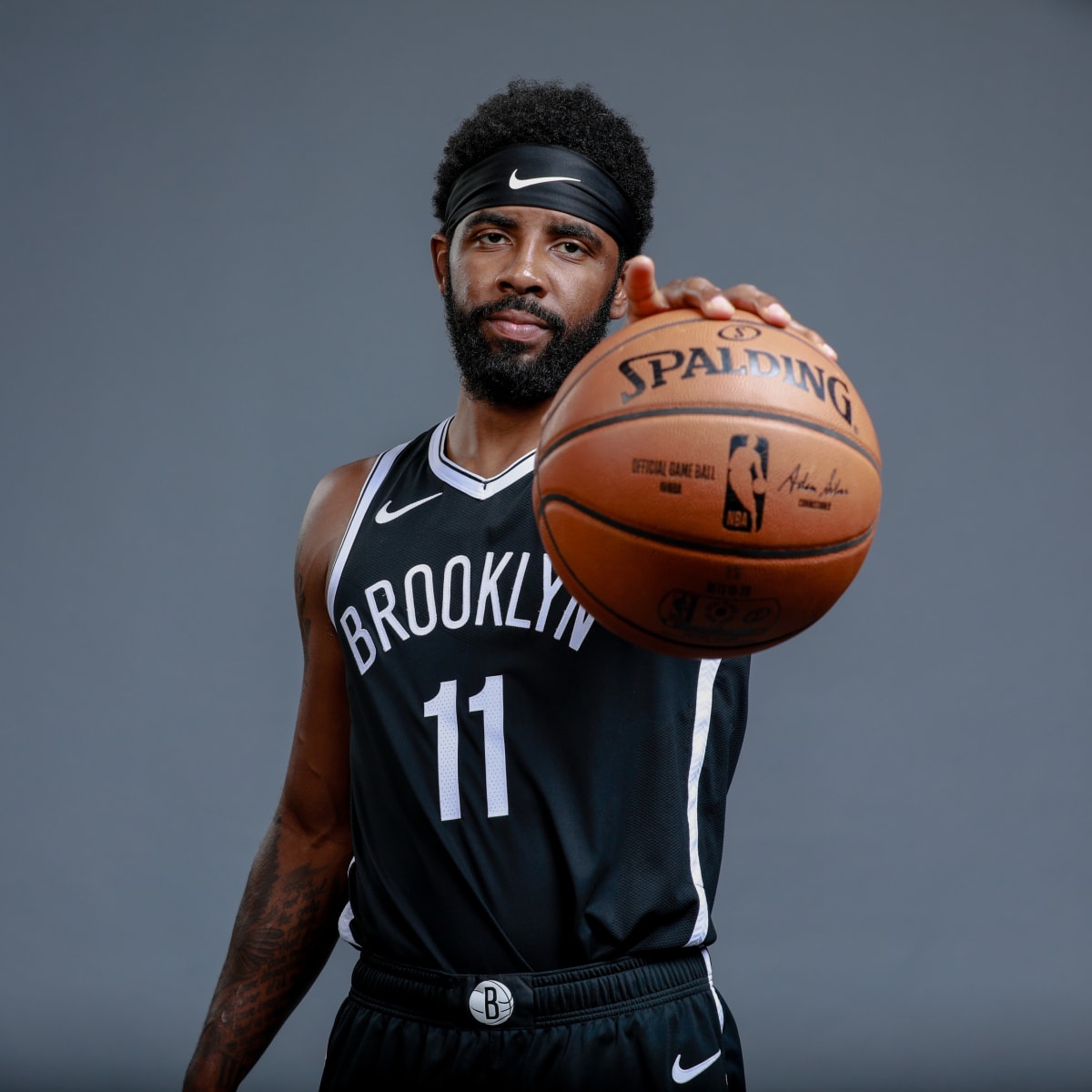 Kyrie Irving's first press conference in a Nets jersey: This