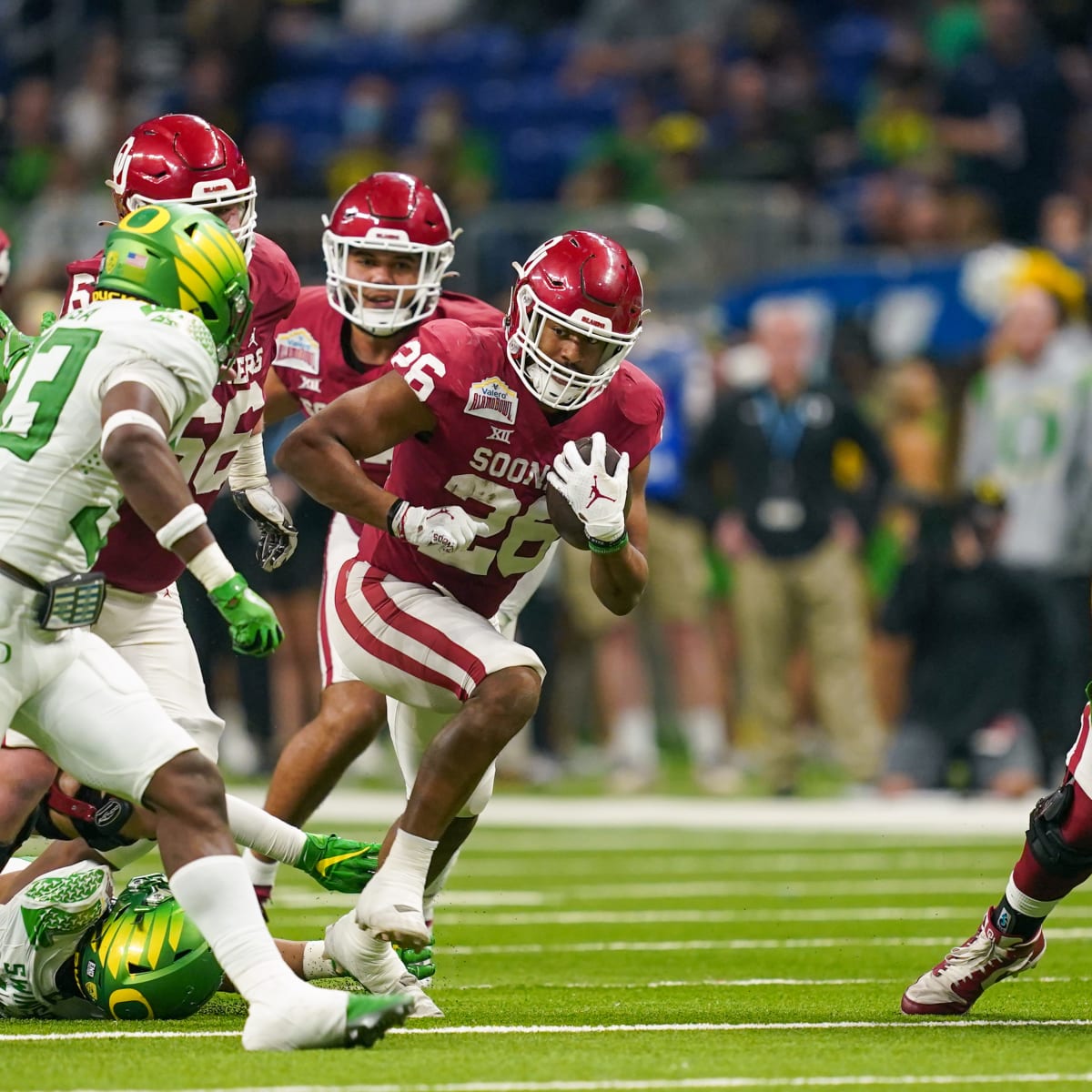 Oklahoma RB Kennedy Brooks Surprises at NFL Combine - Sports Illustrated  Oklahoma Sooners News, Analysis and More