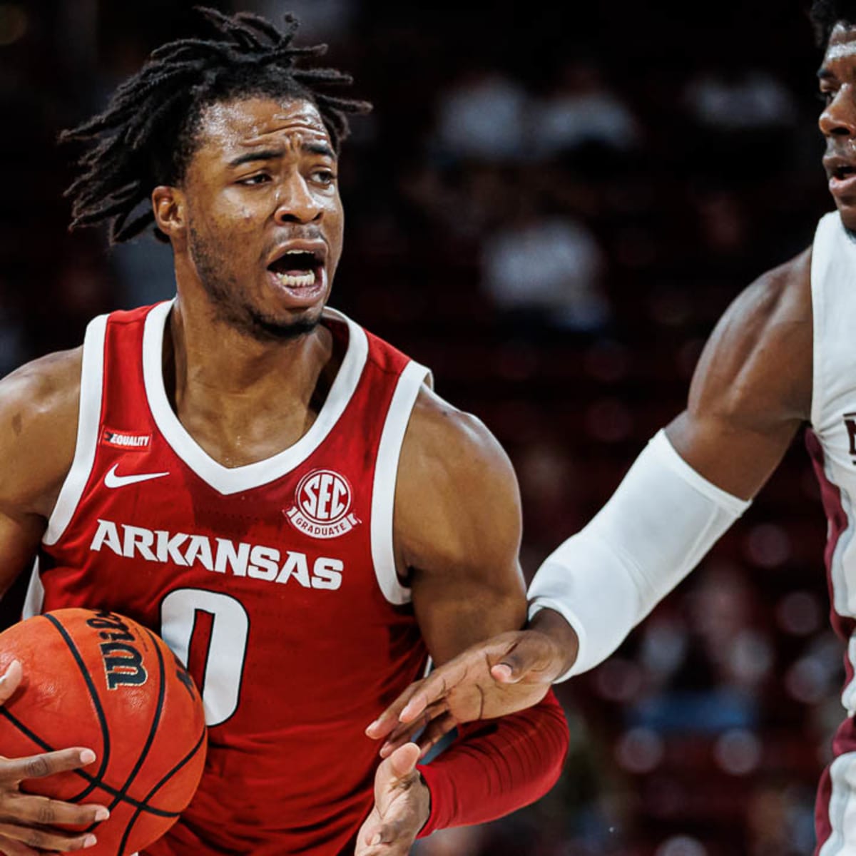 JD Notae announces he's leaving the Arkansas Basketball team