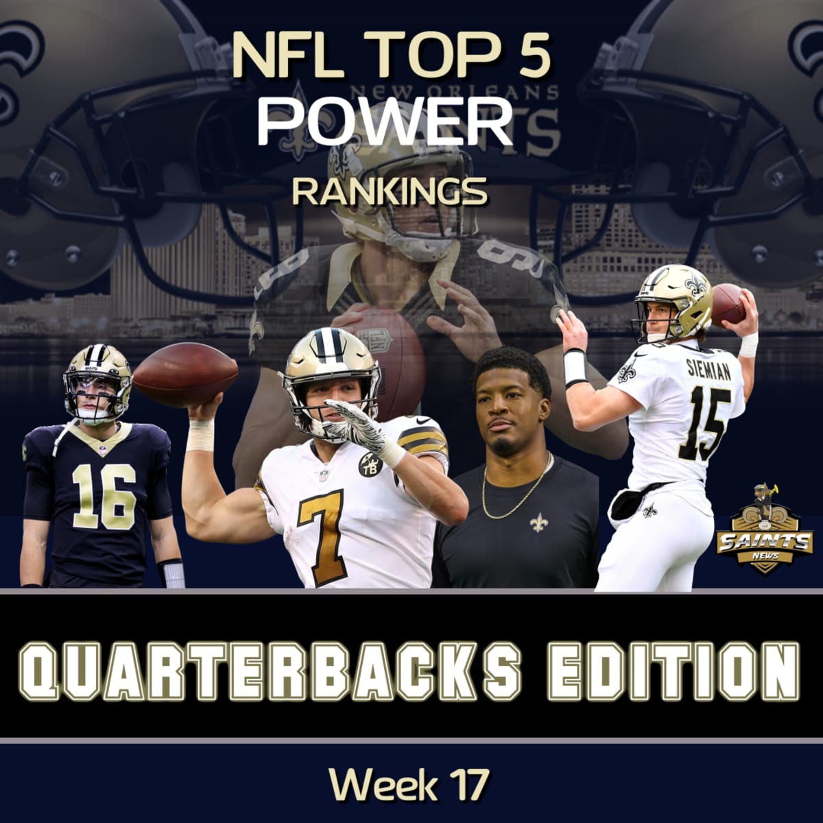 NFL Top 5 Power Rankings: Week 2 - Sports Illustrated New Orleans