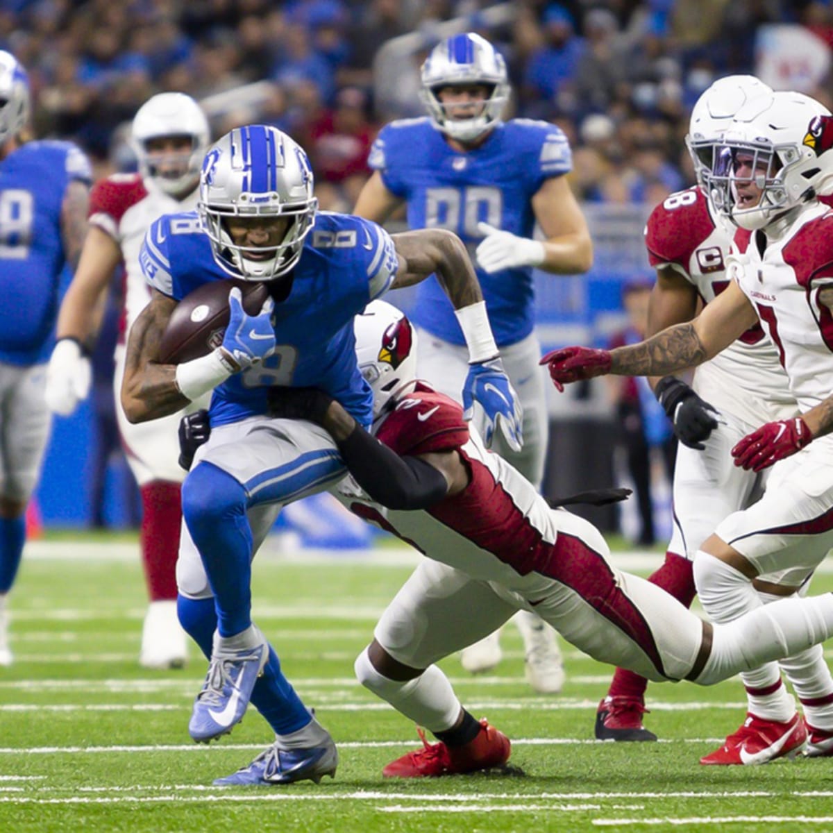 WR Josh Reynolds says re-signing with Detroit Lions all about building on  newfound opportunity 