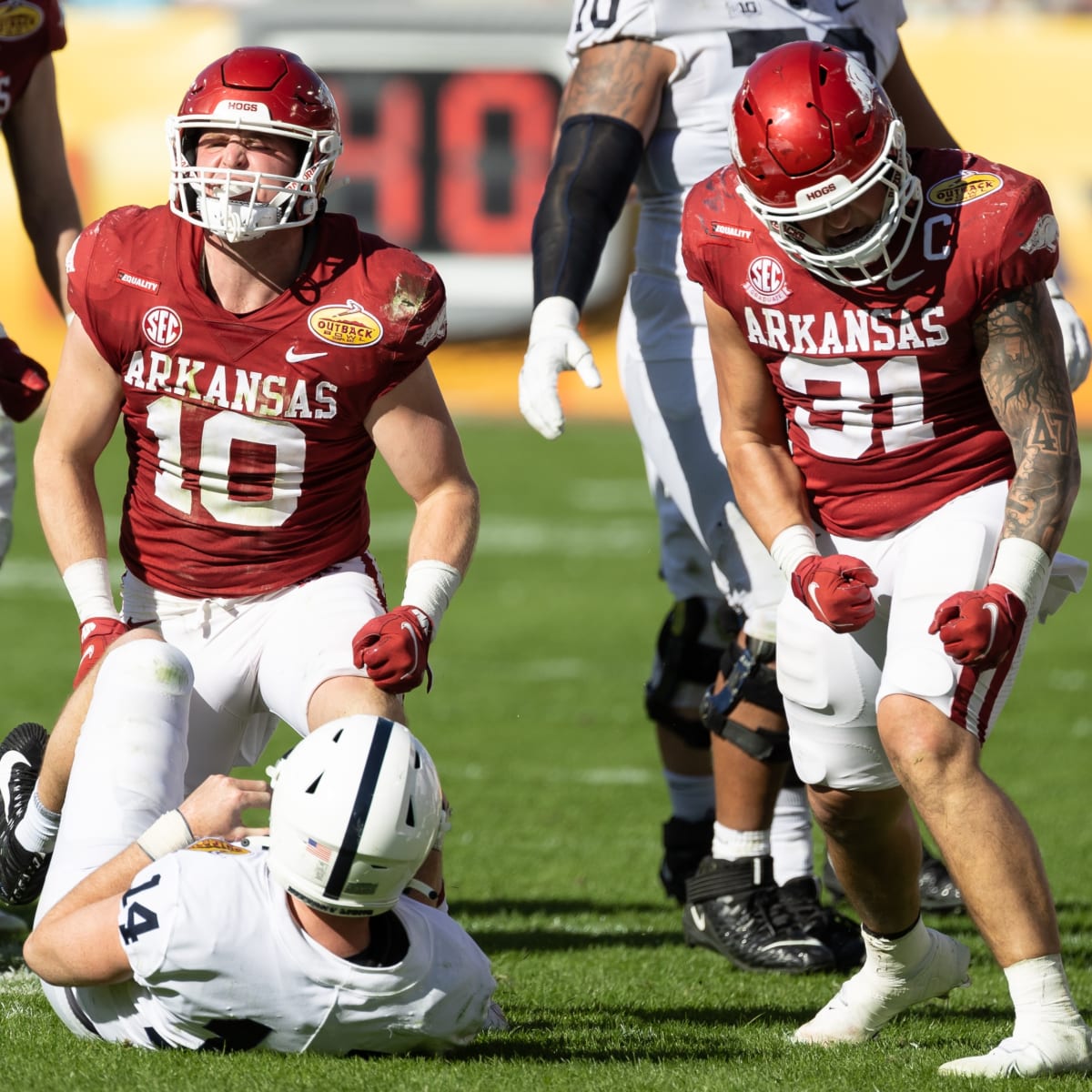 Highlights and Touchdowns: Penn State 10-24 Arkansas in NCAAF 2022 Outback  Bowl