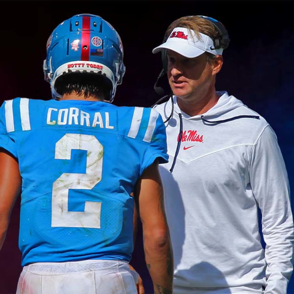 Ole Miss QB Matt Corral injured in Sugar Bowl