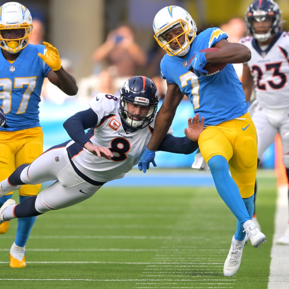 How can the COVID-depleted Broncos upset the Los Angeles Chargers