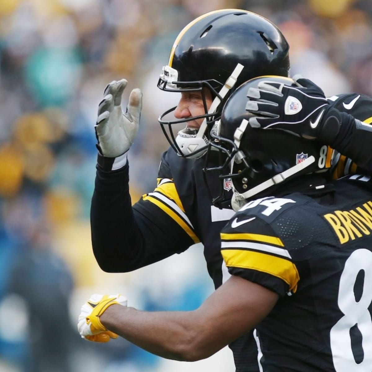 Bucs WR Antonio Brown thanks Ben Roethlisberger for record-setting career