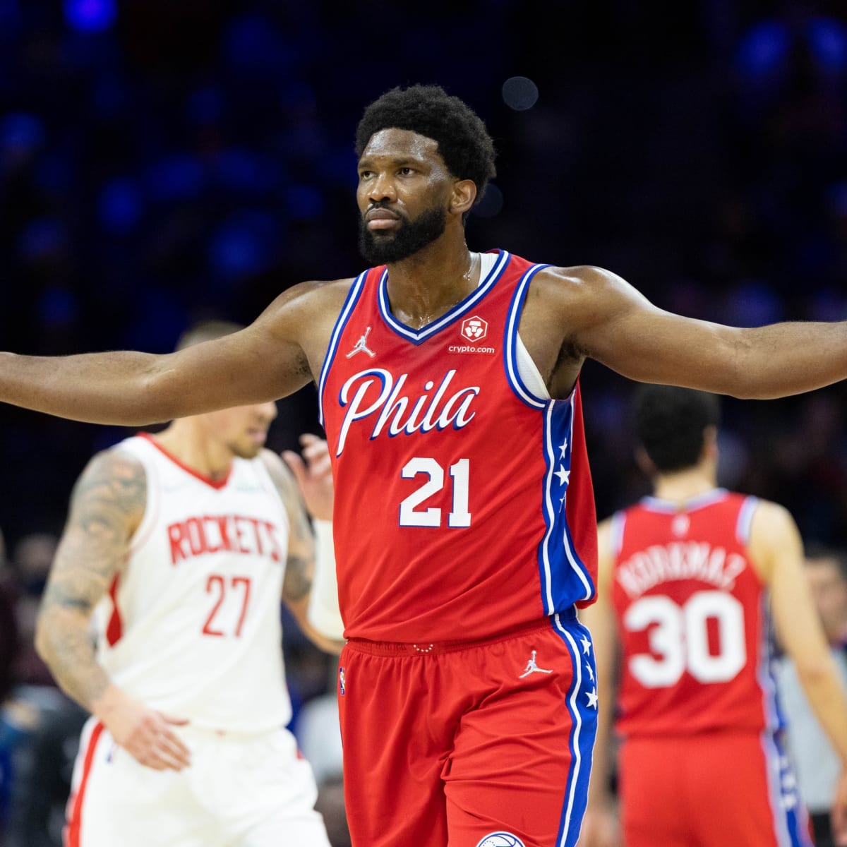 Sixers' Joel Embiid is trying to be the best player on the floor