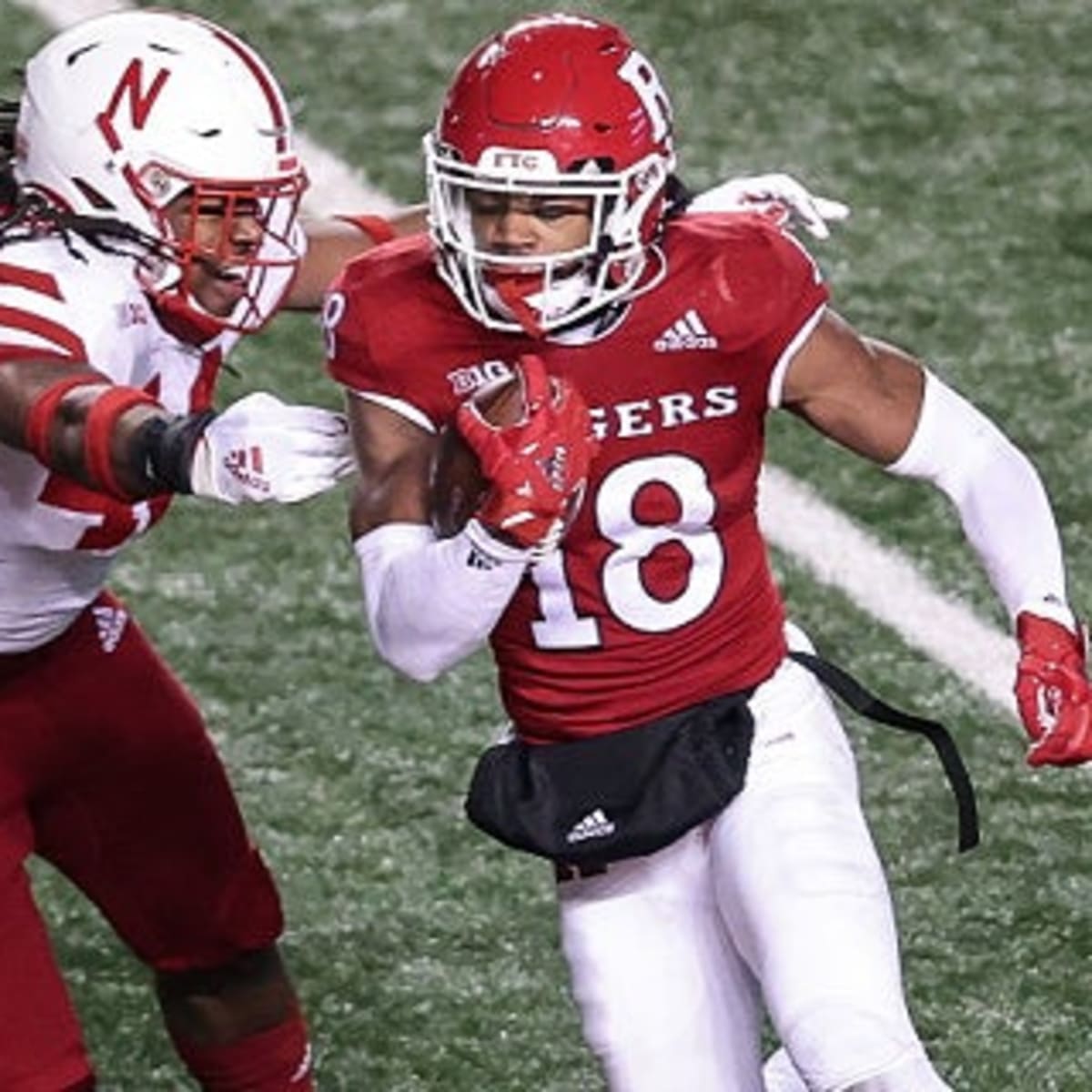 NFL Draft Profile: Bo Melton, Wide Receiver, Rutgers Scarlet