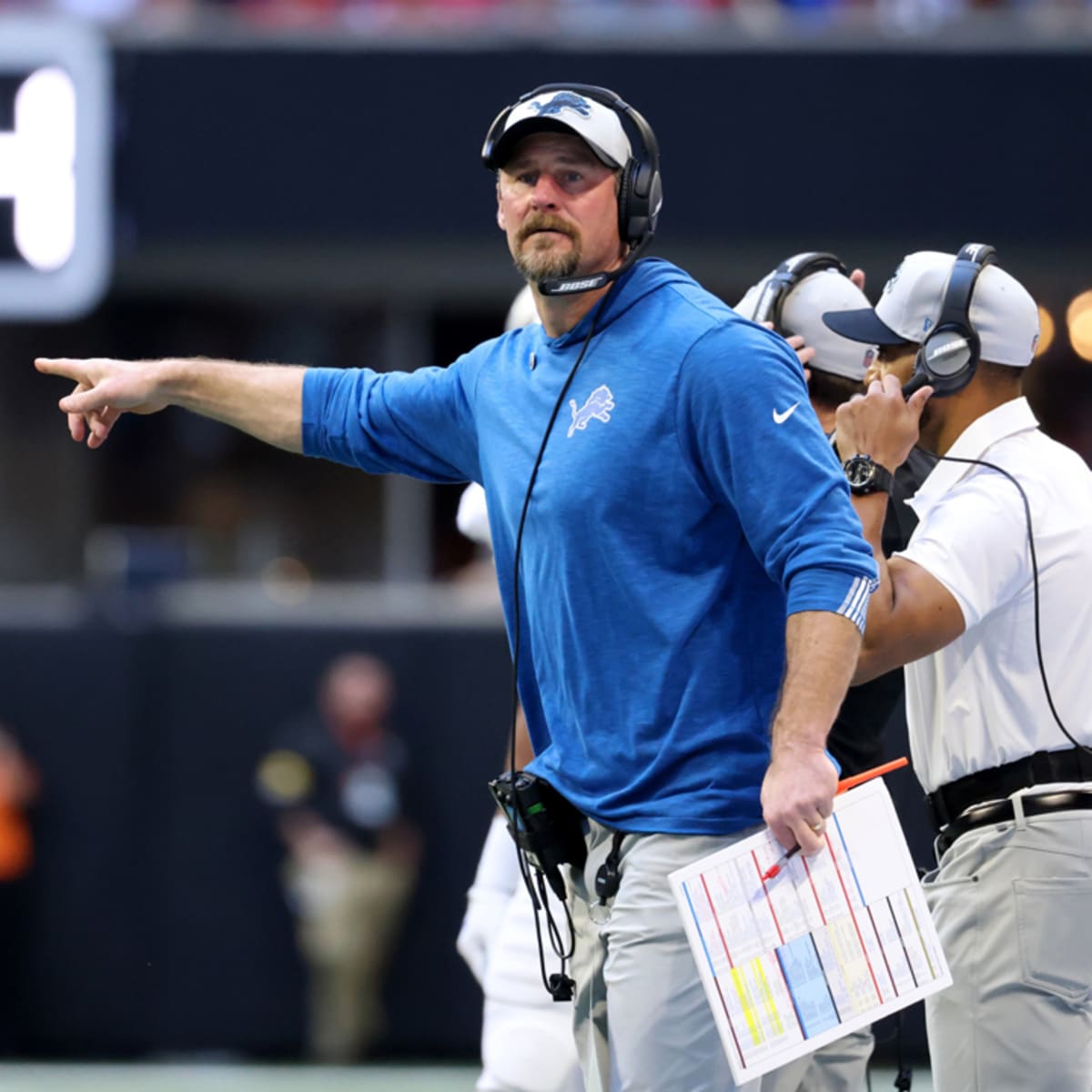 Detroit Lions on X: .@jasoncabinda on Dan Campbell walking the