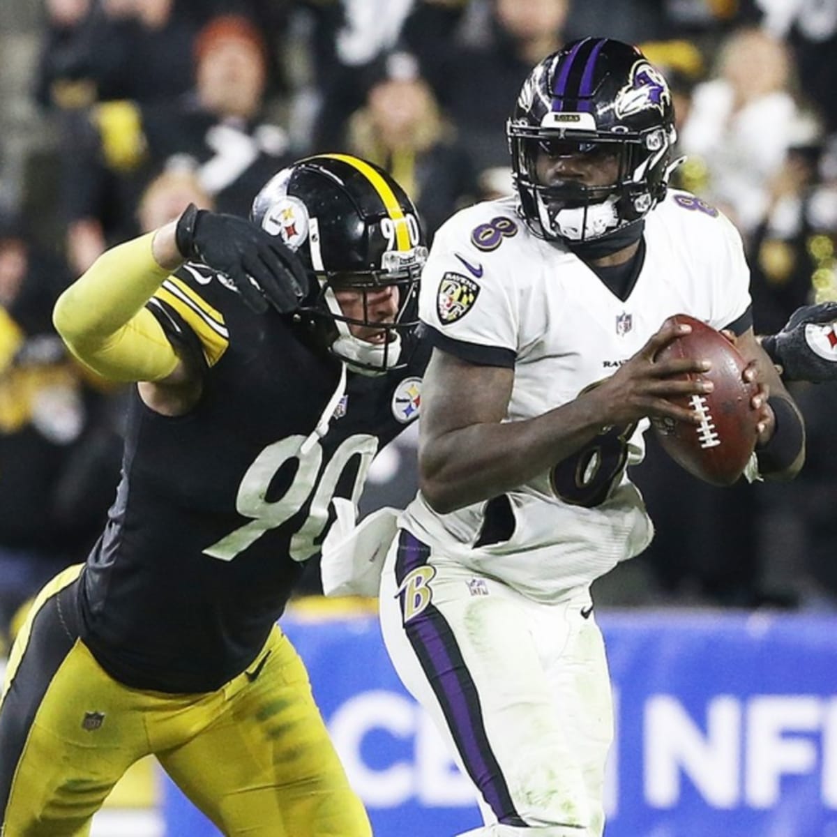 Steelers' T.J. Watt on performance from run defense vs. Ravens