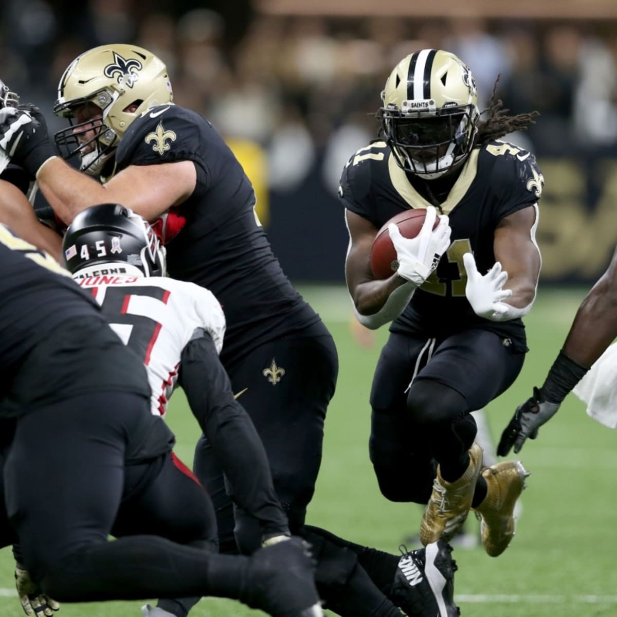 Saints Run Defense vs. Falcons Rushing Attack - Sports Illustrated New  Orleans Saints News, Analysis and More