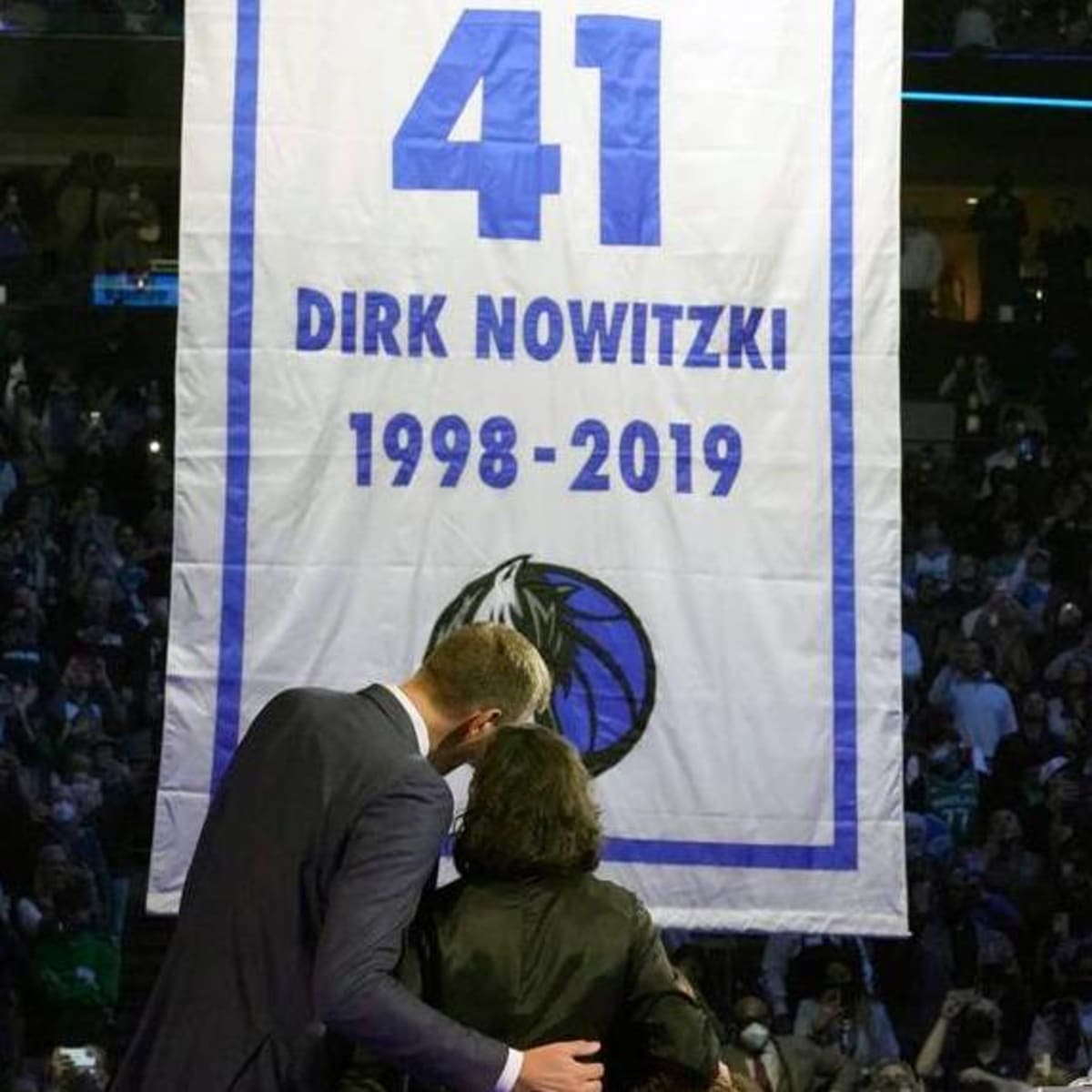 41 Forever: Mavericks legend Dirk Nowitzki immortalized in