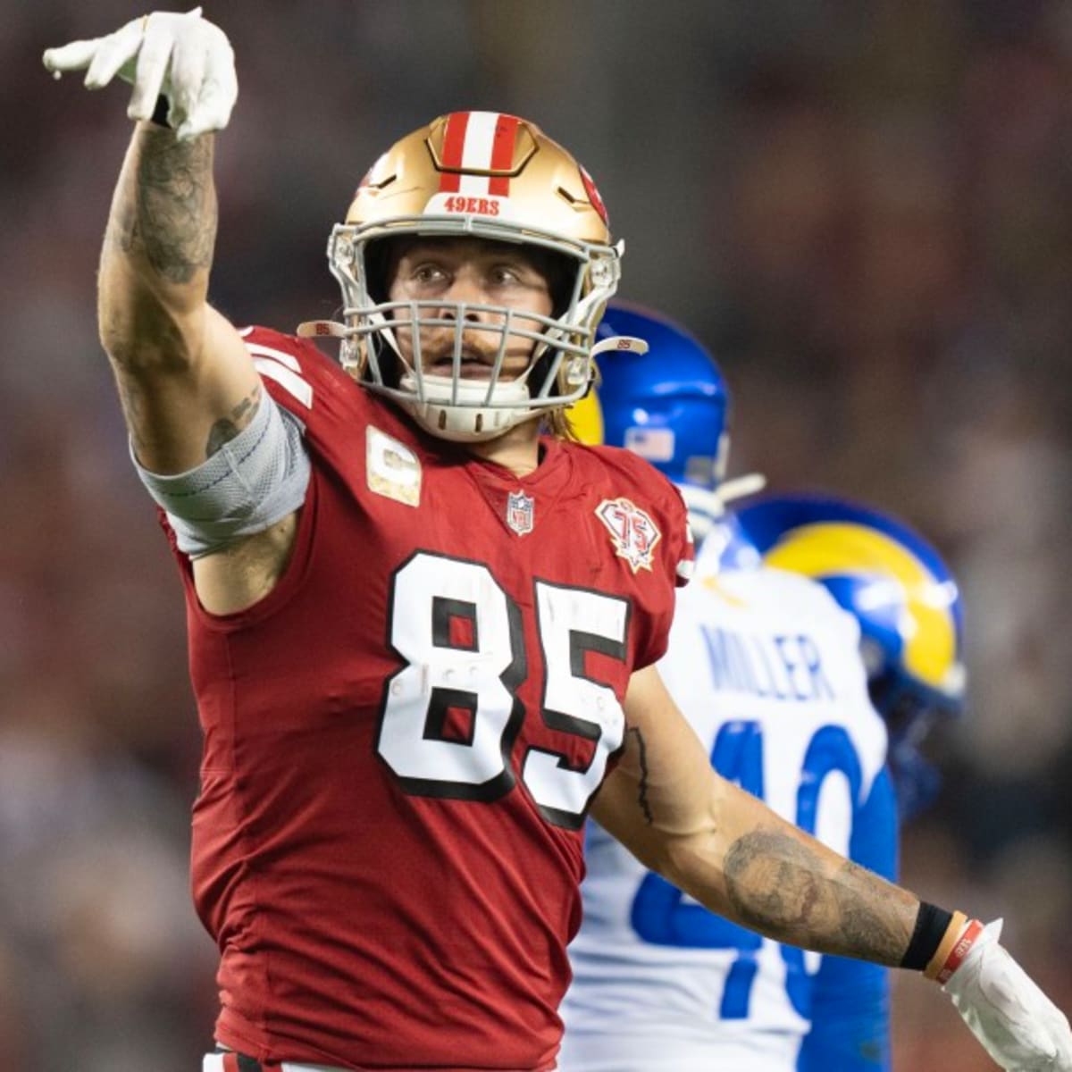 49ers injury update: TE George Kittle dealing with hip issue