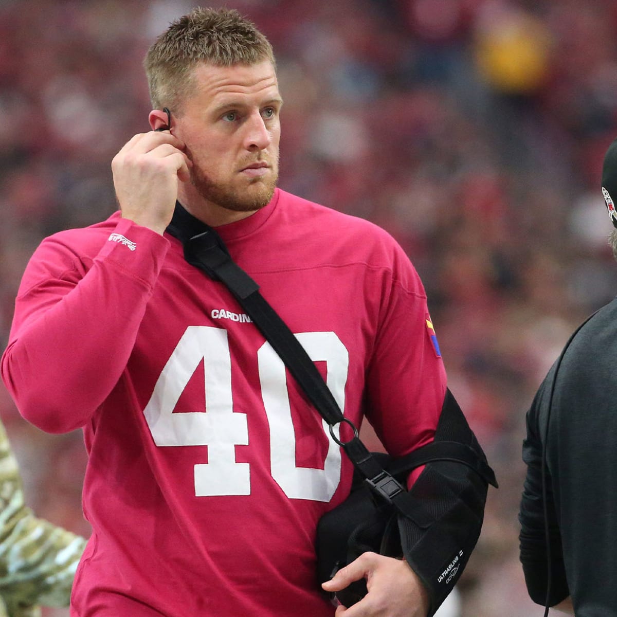 Cardinals defensive end J.J. Watt reportedly to get season-ending shoulder  surgery