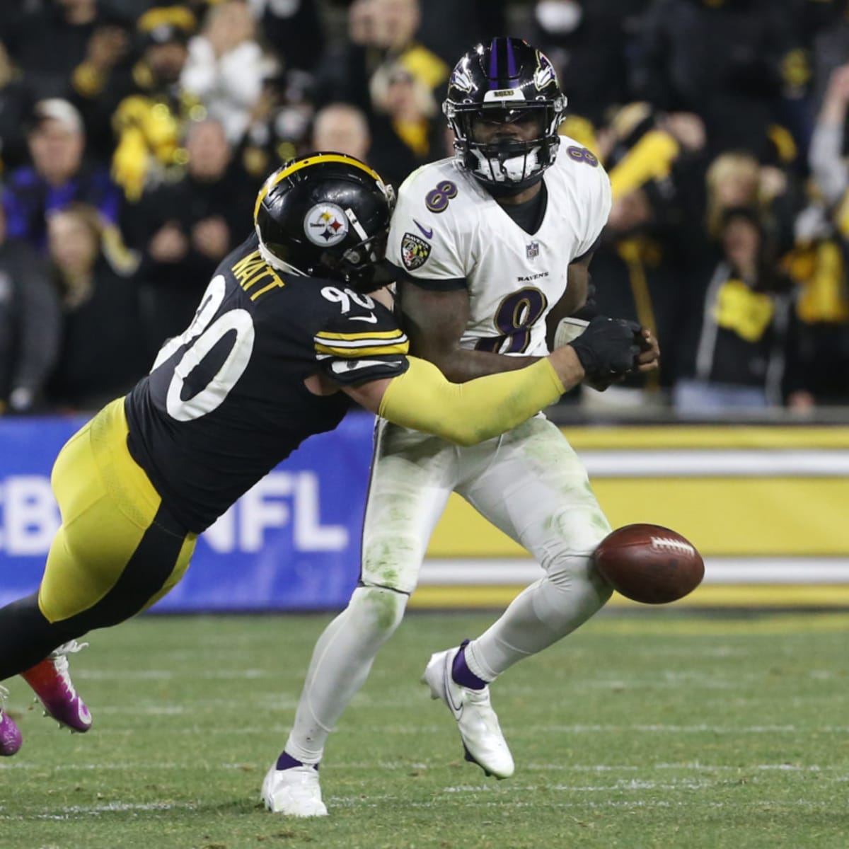 Tyler time for Ravens as they try to end losing streak against Steelers