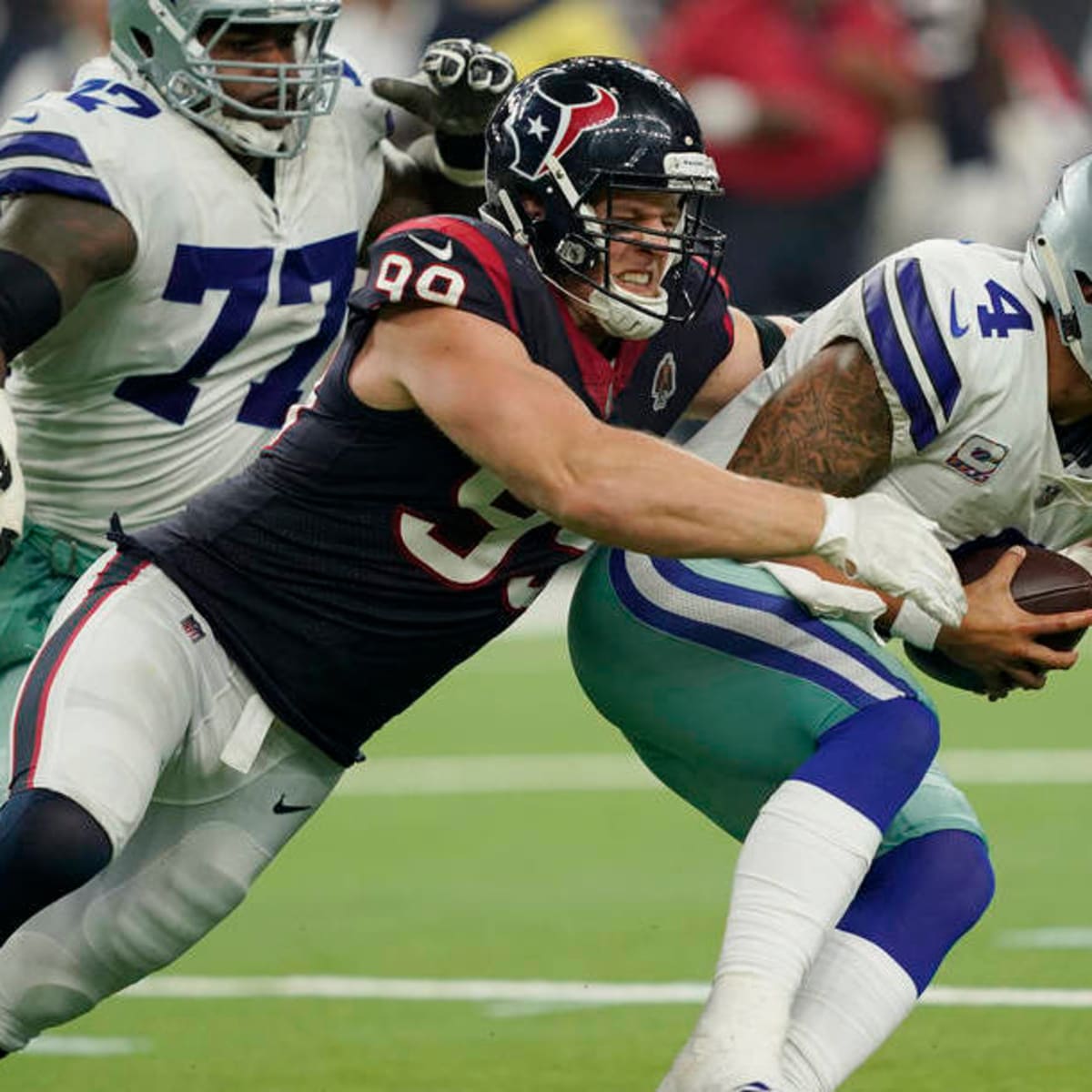 Dallas Cowboys Comeback for J.J. Watt with Cardinals in NFL Playoffs? -  FanNation Dallas Cowboys News, Analysis and More